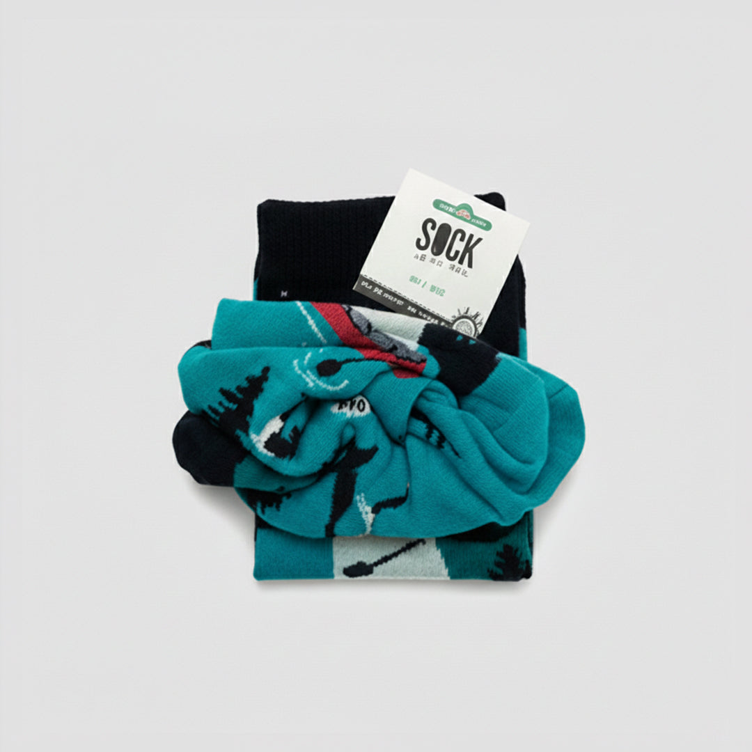 Women’s Out of Boaty Experience Alien Abduction Knee High Socks 0.0.0. FIOLKA BOUTIQUE