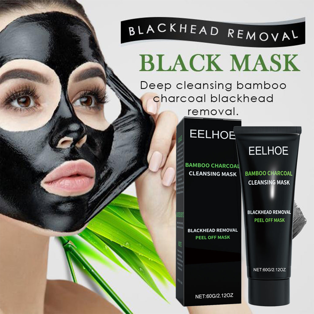 EELHOE Bamboo Charcoal Blackhead Removal Peel-Off Mask | Deep Pore Cleansing Face Mask