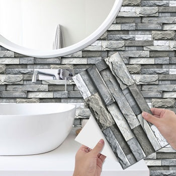 Marble Wall Stickers Self-Adhesive Wallpaper | Kitchen Bathroom Backsplash PVC Removable Decor