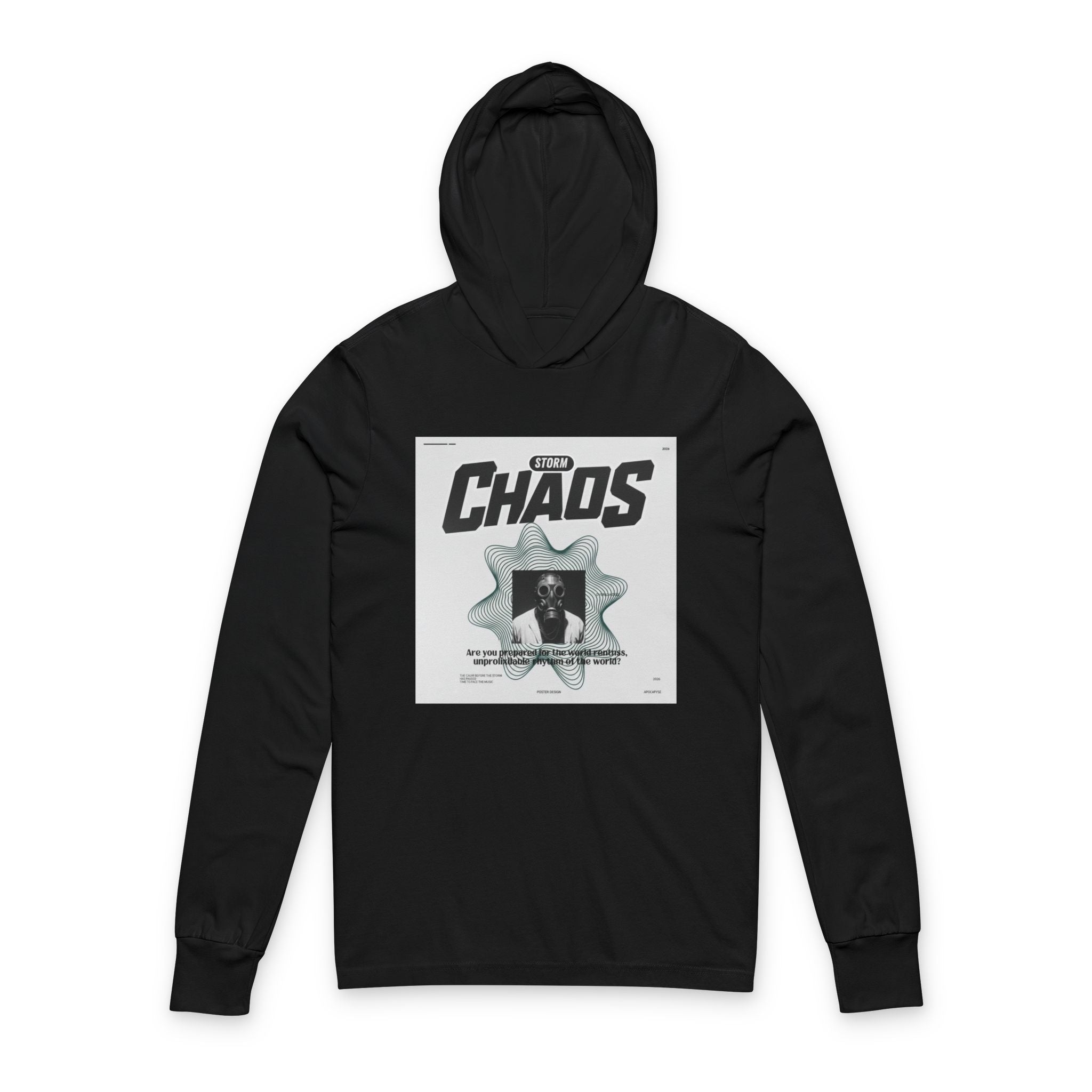Unisex Hooded Long Sleeve Tee 8