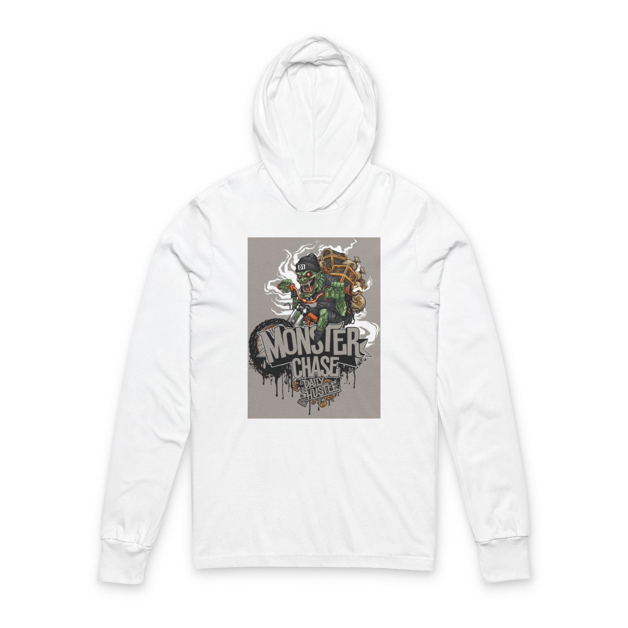 Unisex Hooded Long Sleeve Tee 4
