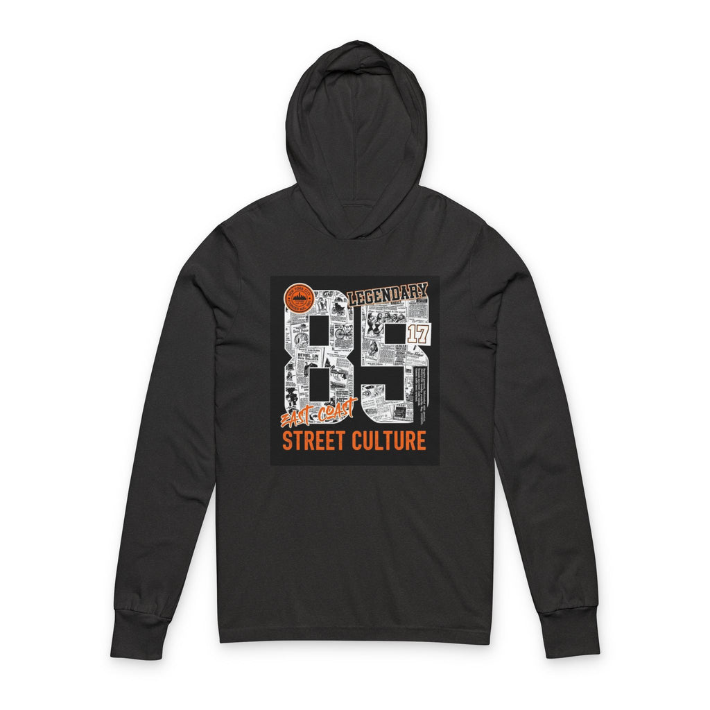 Unisex Hooded Long Sleeve Tee 2