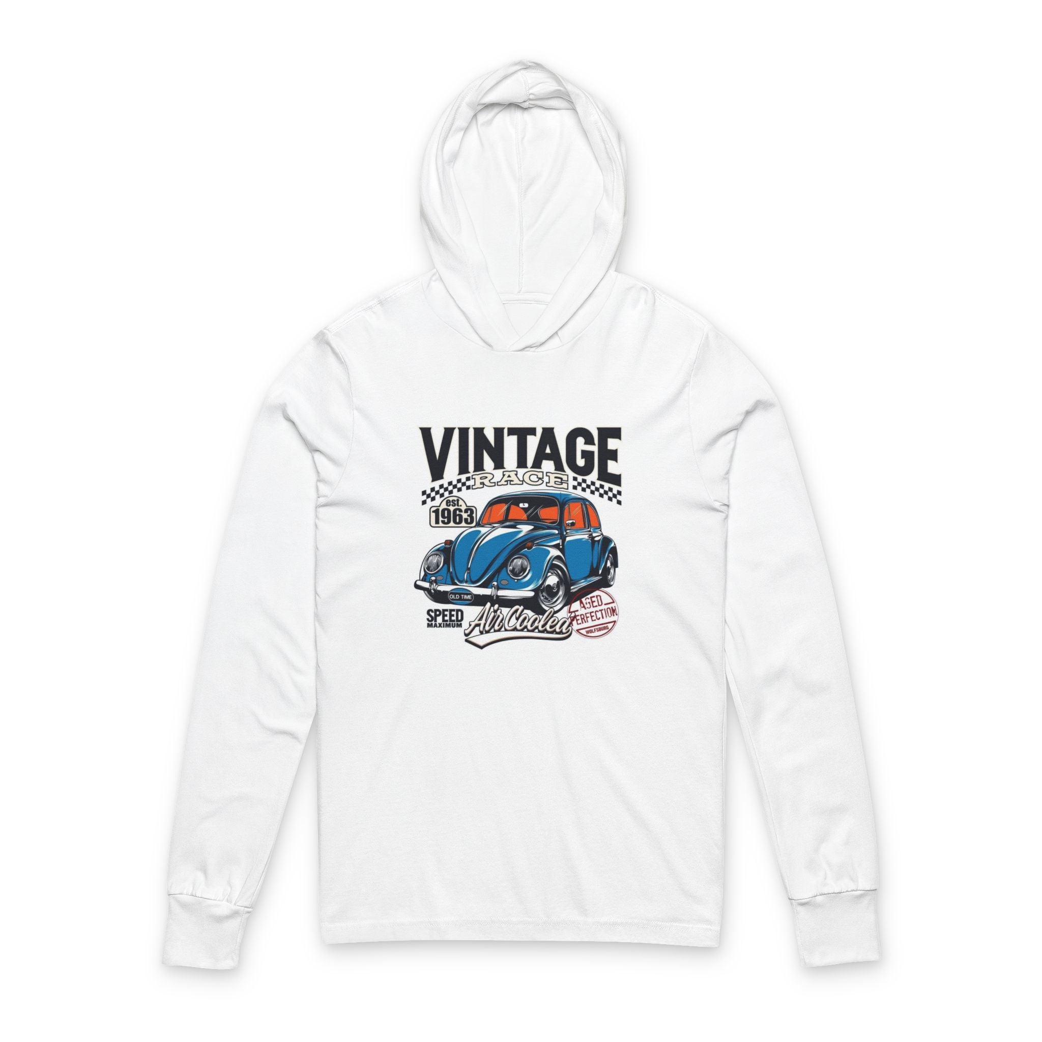 Unisex Hooded Long Sleeve Tee 9