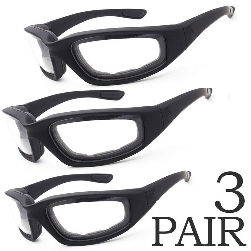 Chopper Cycling Sunglasses | UV400 Windproof Wrap Around Sports Glasses for Men
