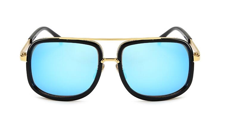 Flat Top Square Sunglasses | Luxury Celebrity-Style Couple Eyewear for Men & Women