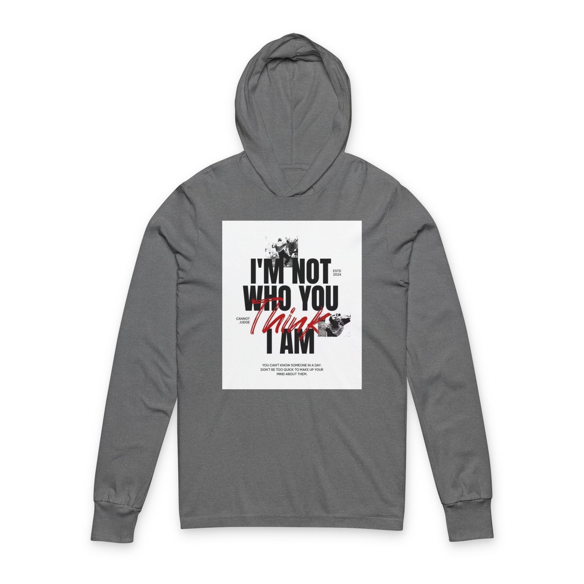 Unisex Hooded Long Sleeve Tee 12