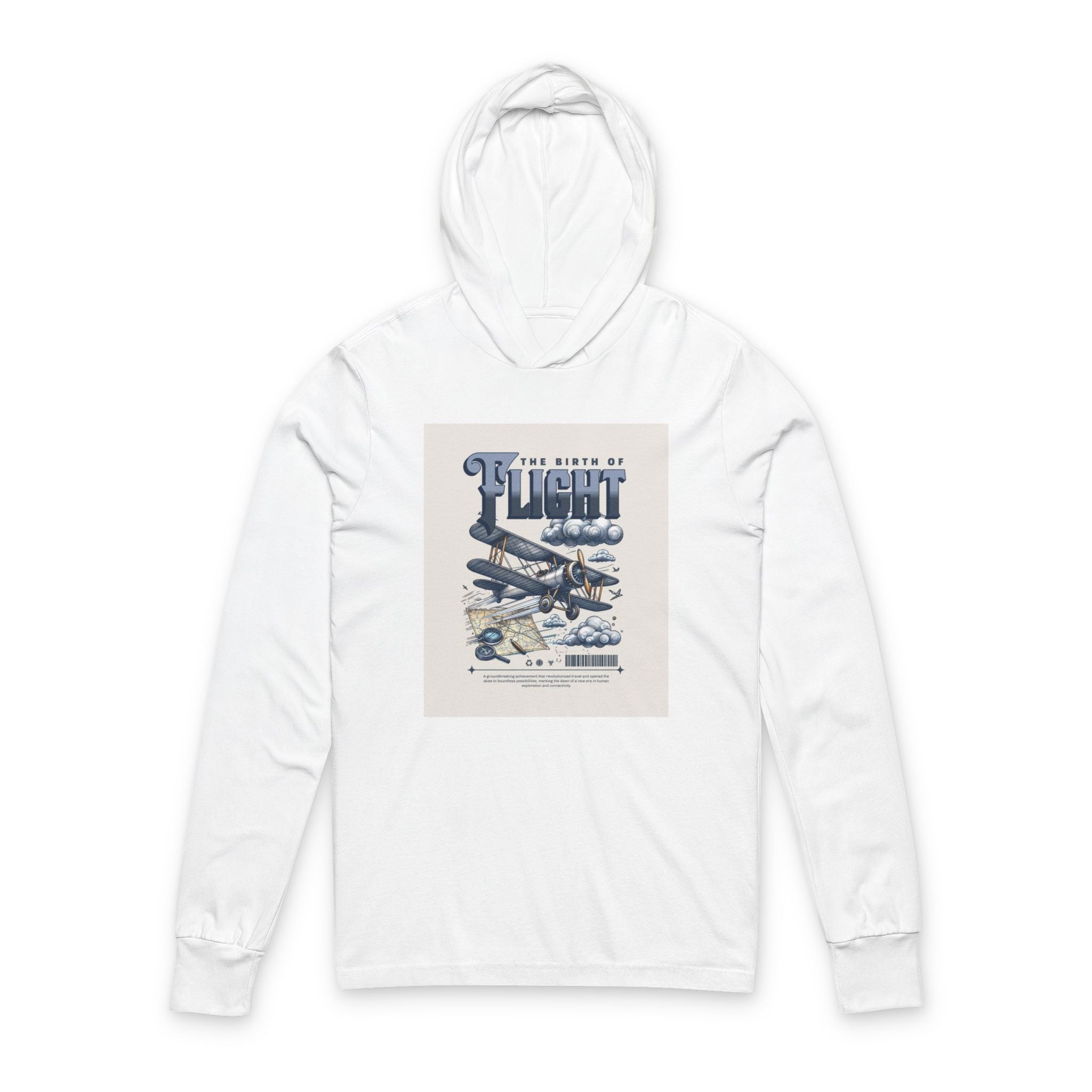 Unisex Hooded Long Sleeve Tee 18