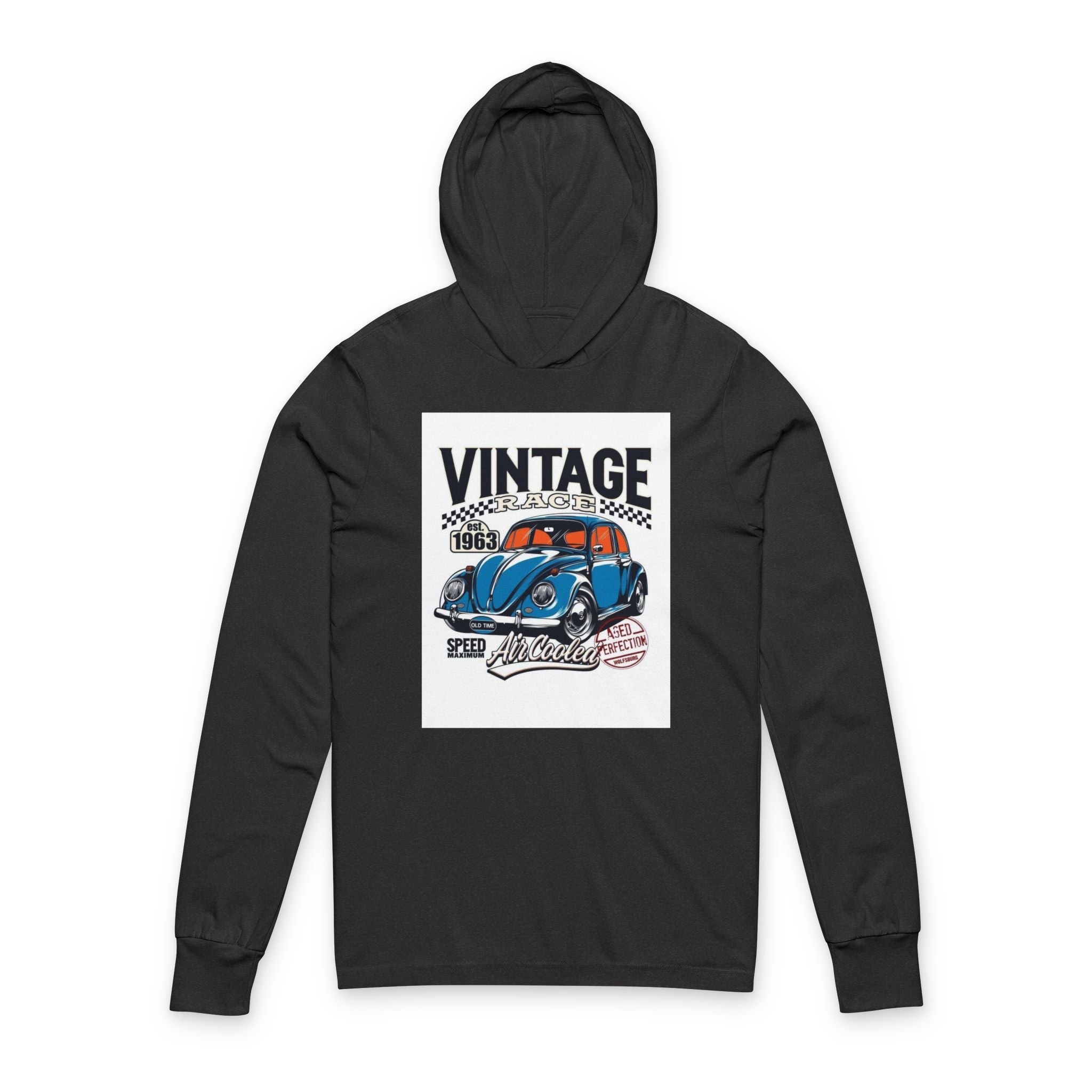 Unisex Hooded Long Sleeve Tee 9
