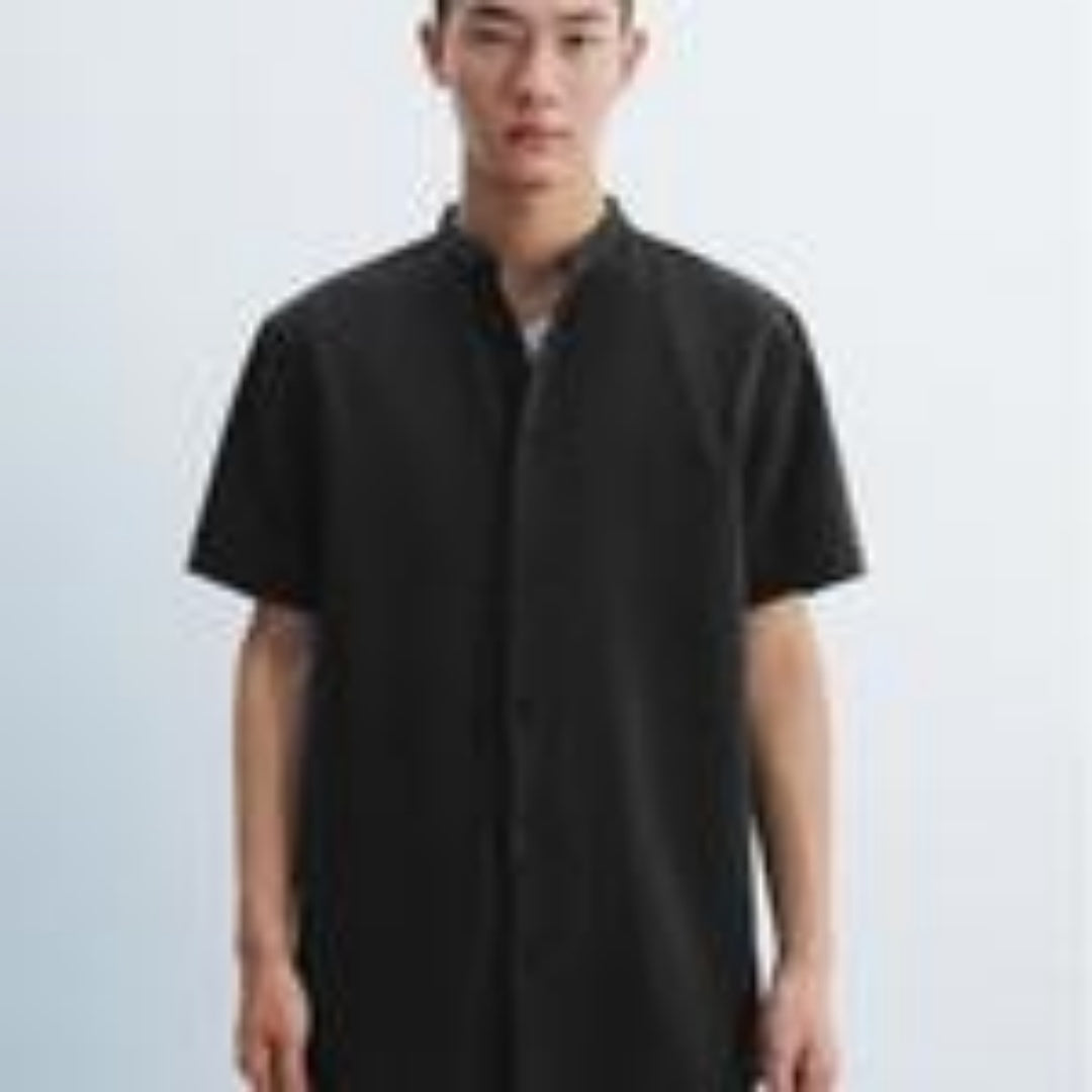 Summer Men’s Fashion Casual Tropical Printed Shirt Hawaiian Vacation Style Button Short Sleeve Cardigan