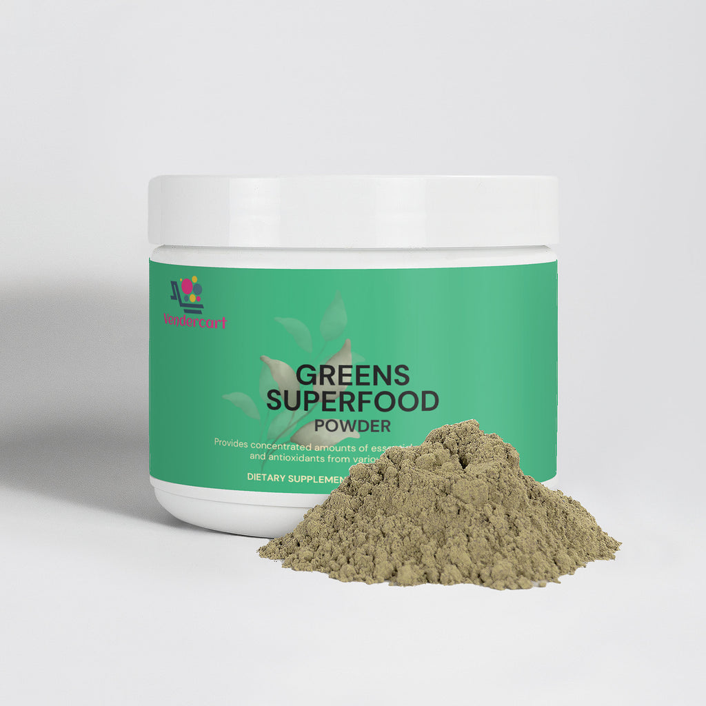 Green Superfood Powder | Nutrient-Rich Blend for Energy, Digestion & Wellness