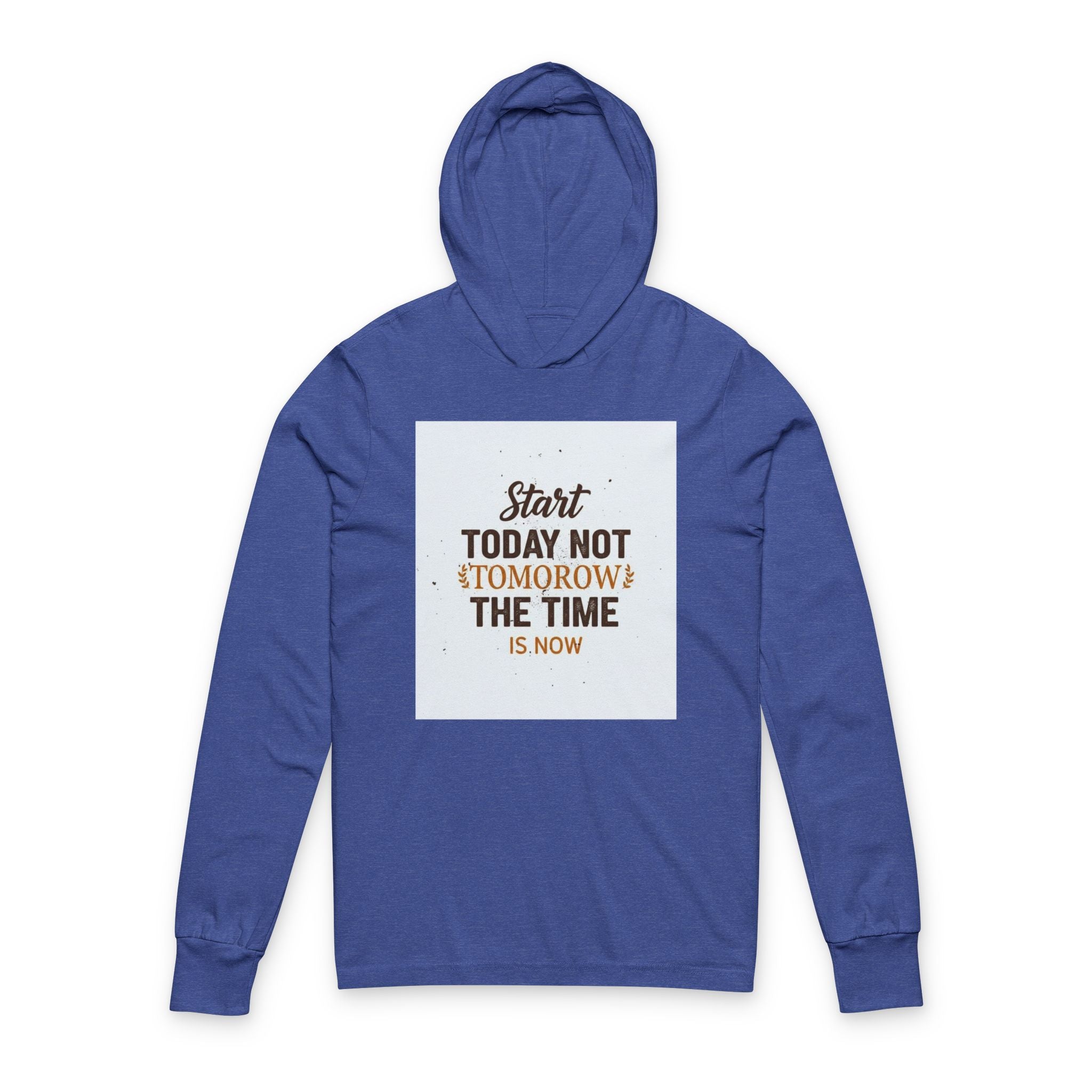 Unisex Hooded Long Sleeve Tee 3