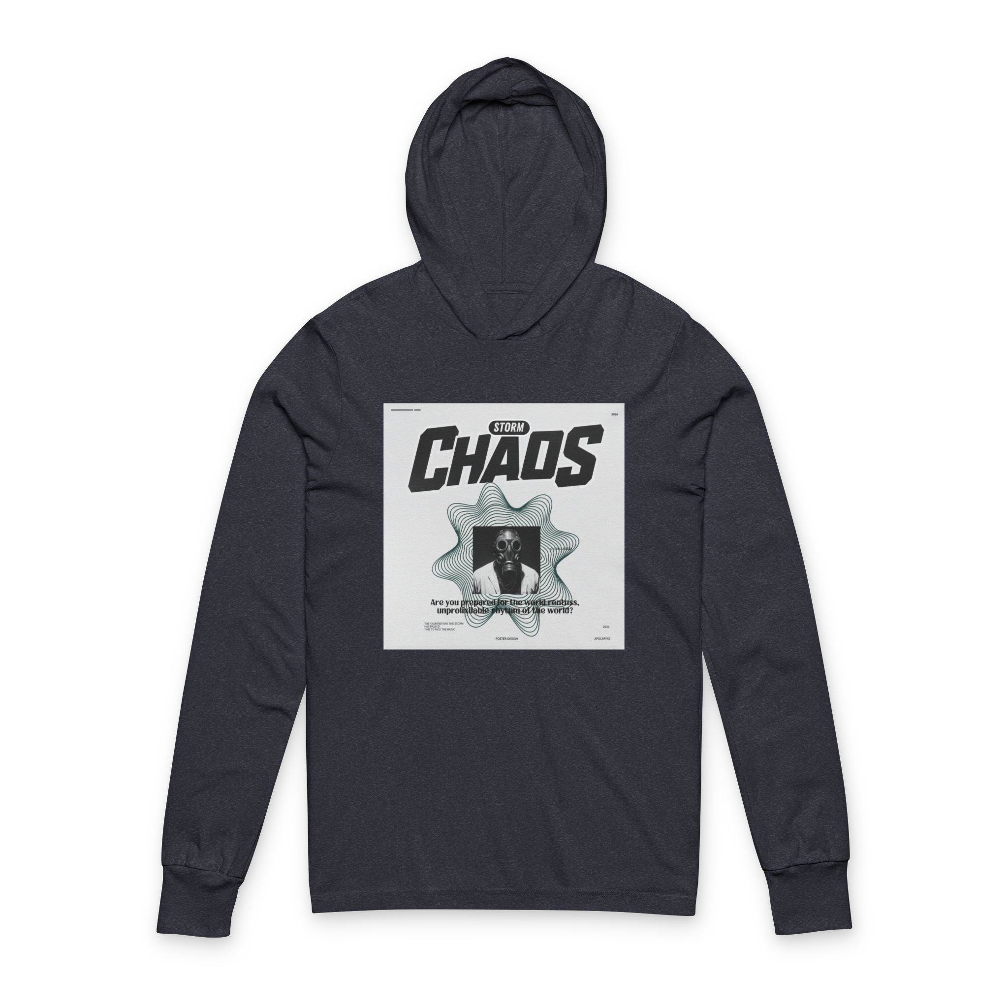 Unisex Hooded Long Sleeve Tee 8