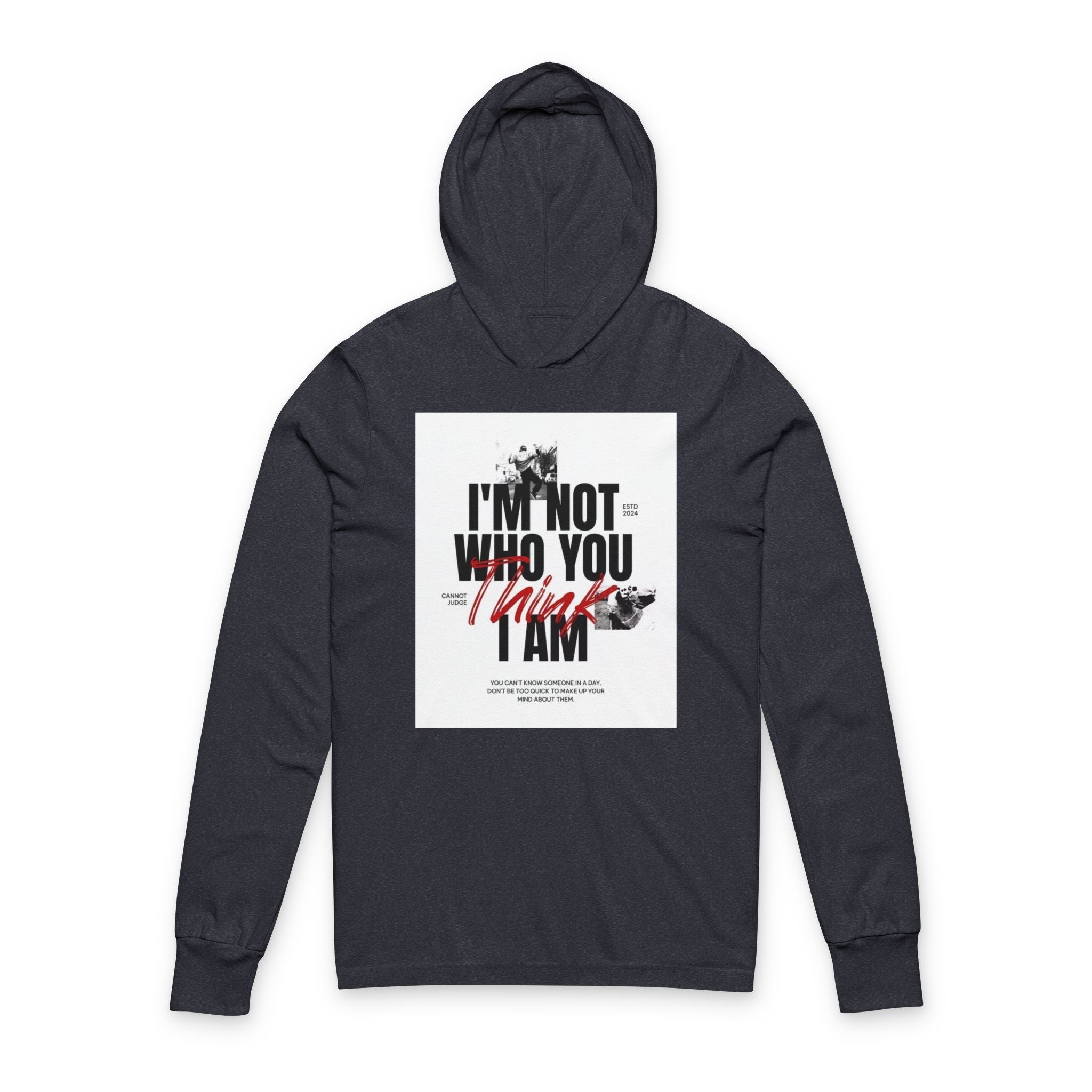 Unisex Hooded Long Sleeve Tee 12