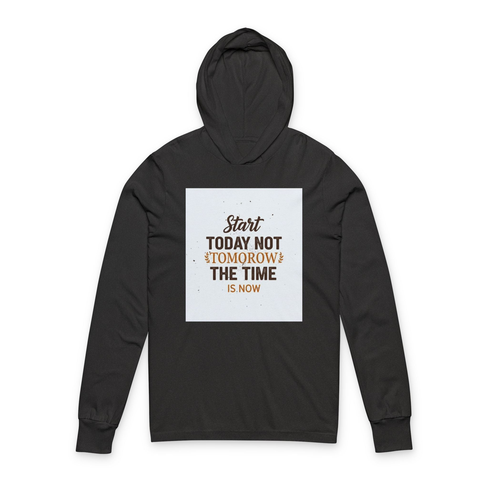 Unisex Hooded Long Sleeve Tee 3