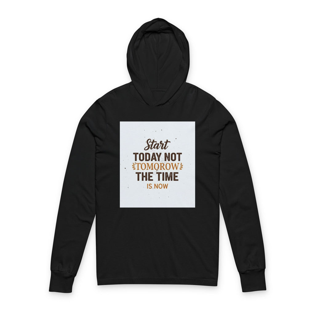Unisex Hooded Long Sleeve Tee 3