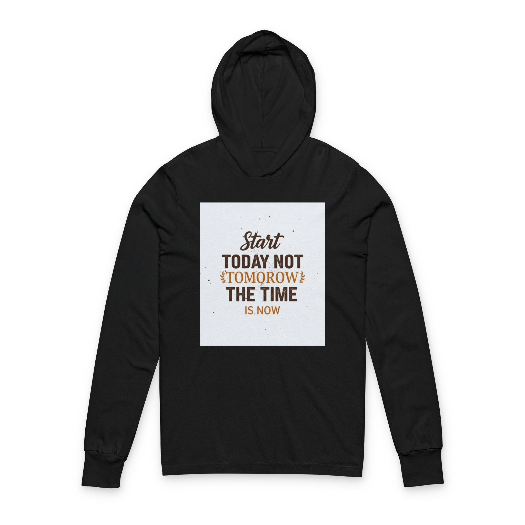 Unisex Hooded Long Sleeve Tee 3