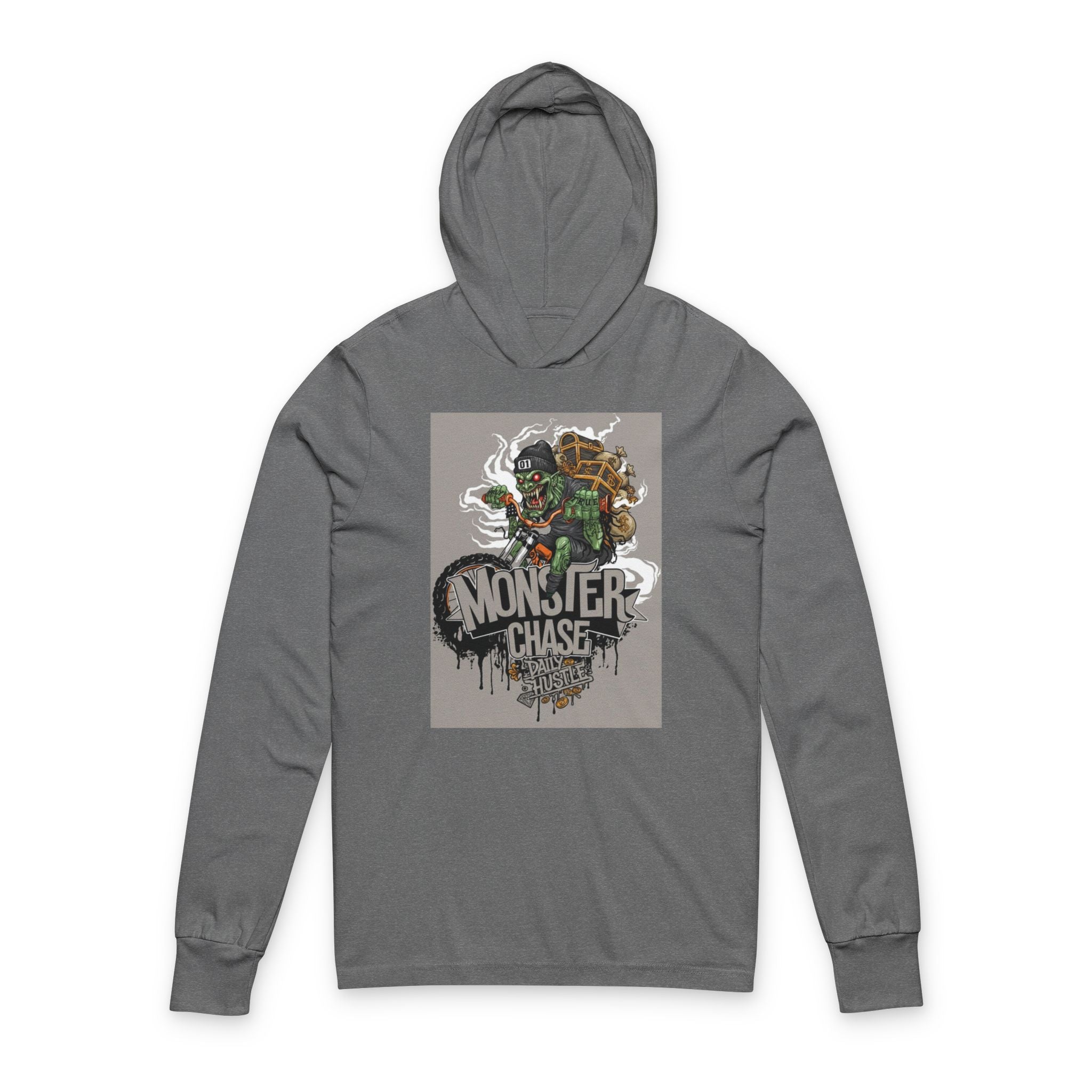 Unisex Hooded Long Sleeve Tee 4