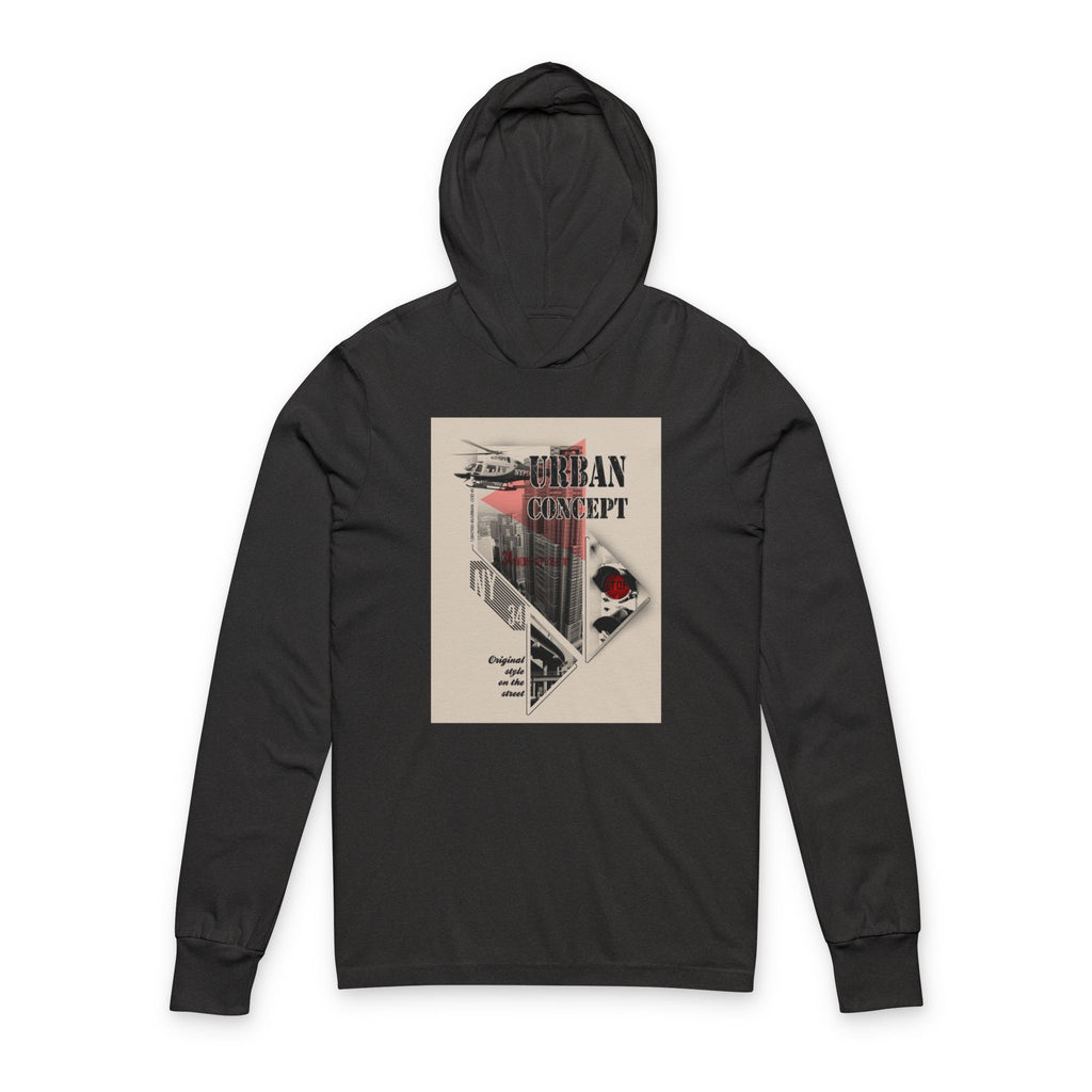 Unisex Hooded Long Sleeve Tee 17