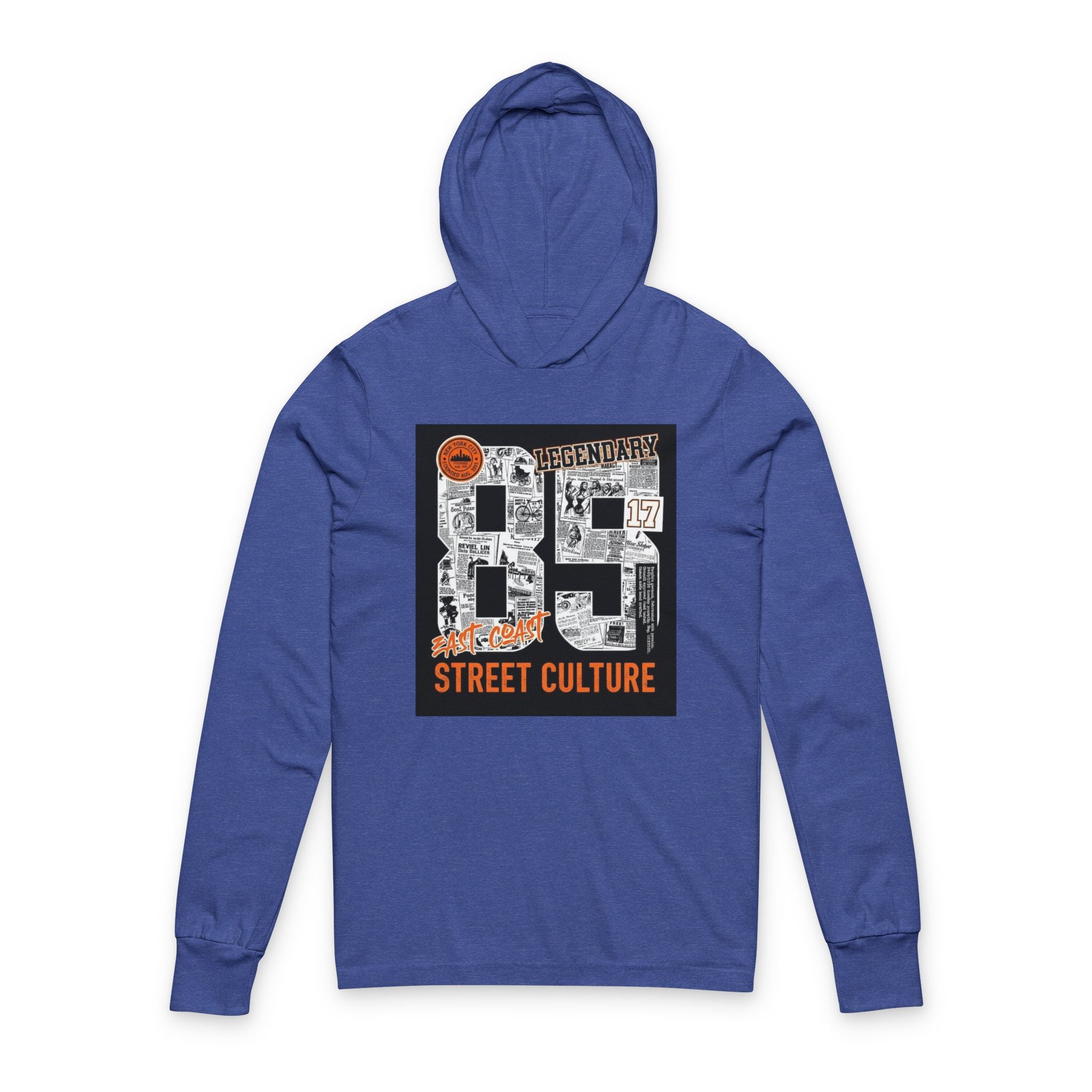 Unisex Hooded Long Sleeve Tee 2