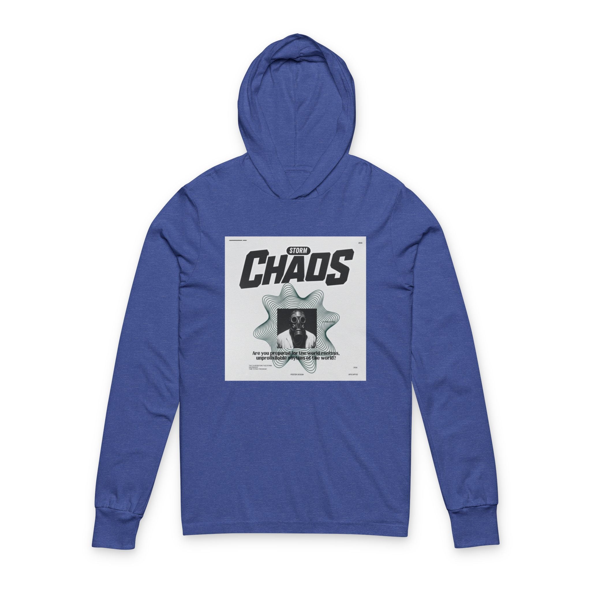 Unisex Hooded Long Sleeve Tee 8