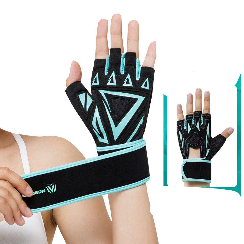 Women's Fitness Gloves | Non-Slip Half-Finger Wrist Guard Gym Training Gloves J 0 1618730677605 FIOLKA BOUTIQUE