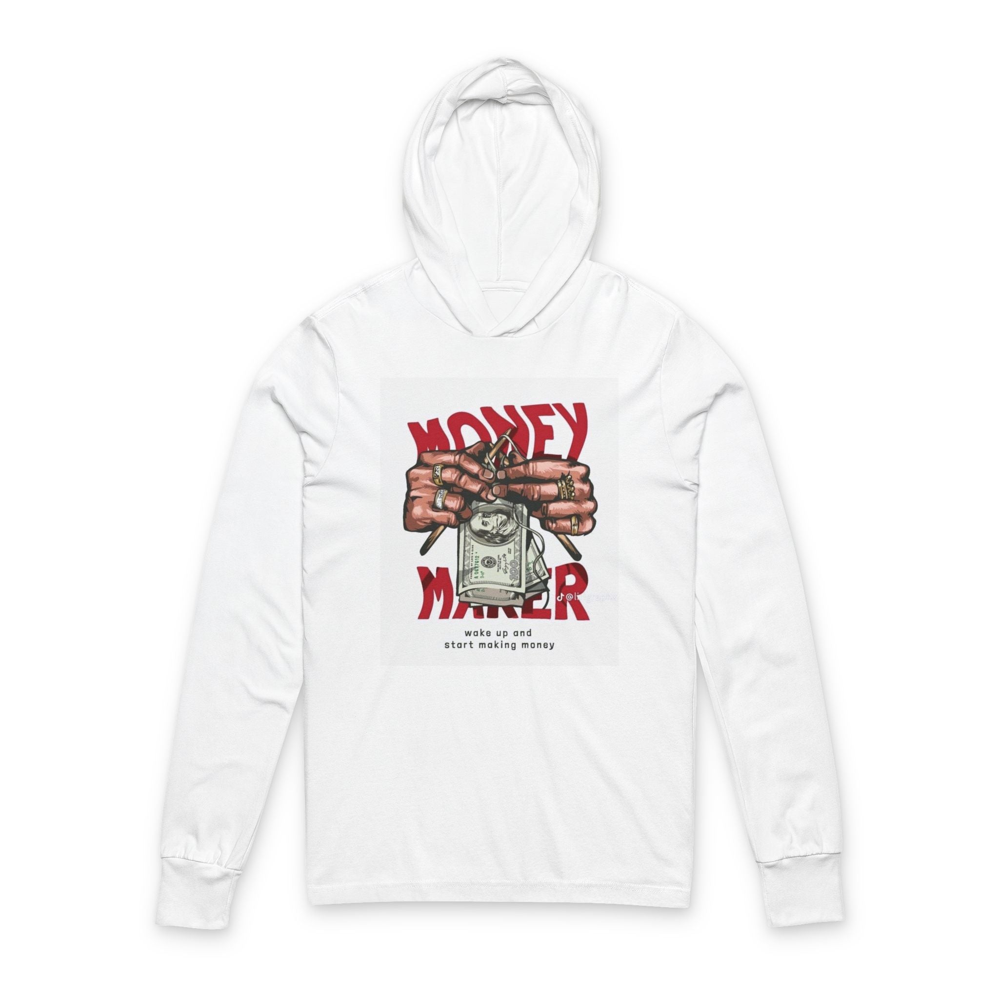 Unisex Hooded Long Sleeve Tee 10