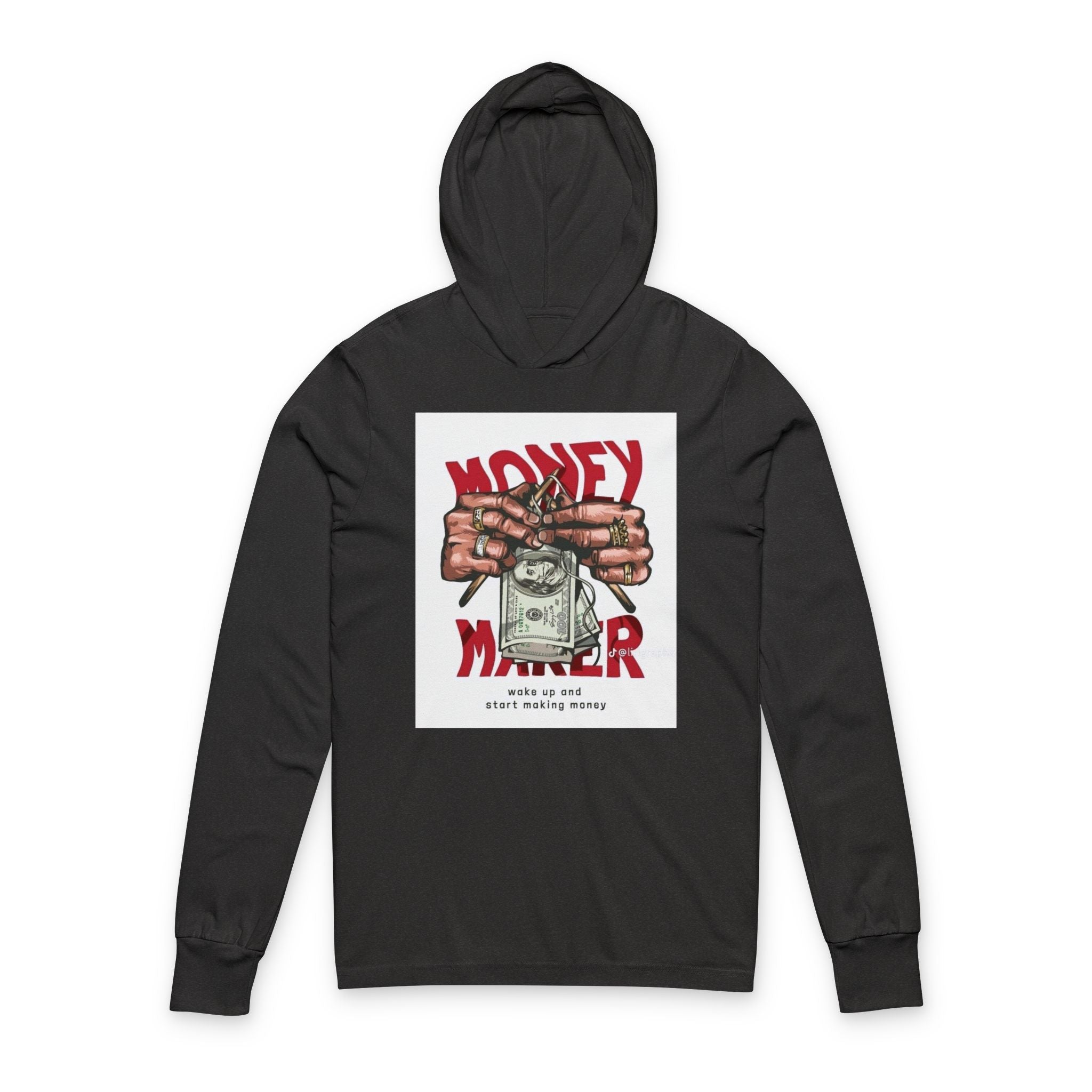 Unisex Hooded Long Sleeve Tee 10