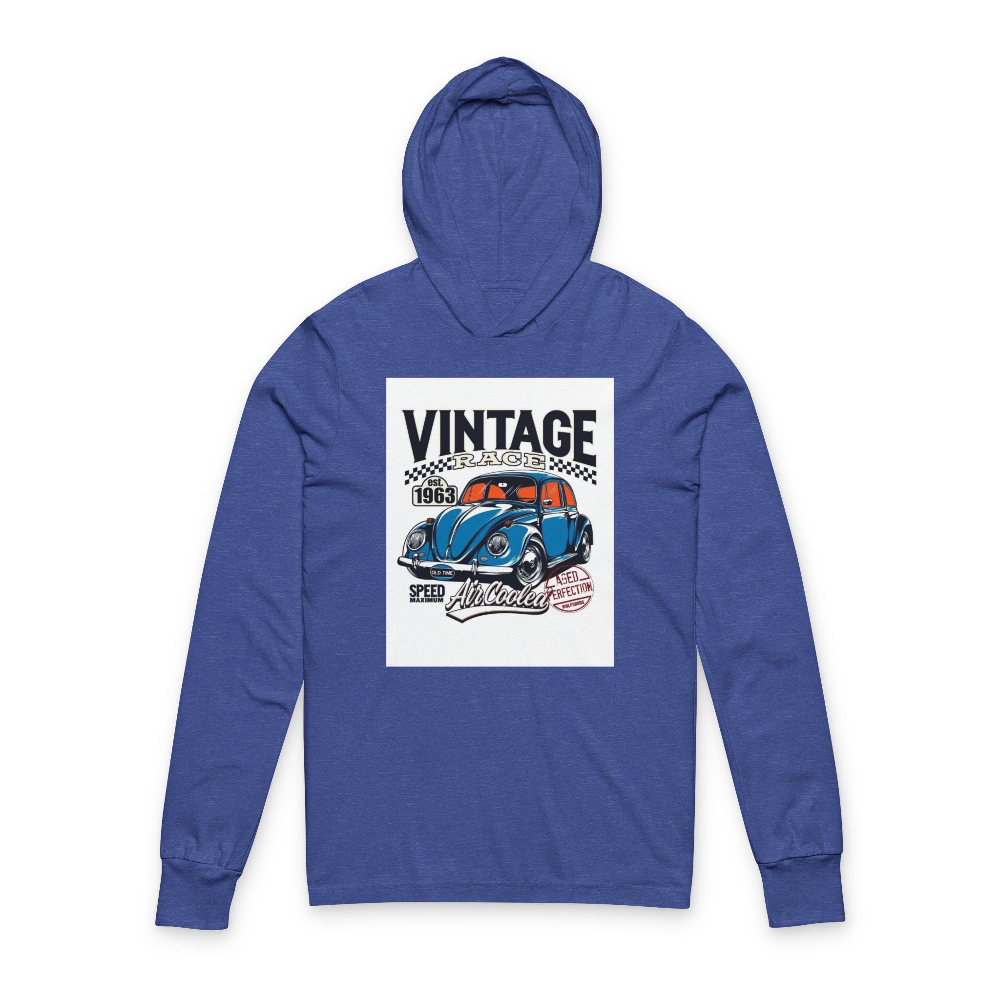 Unisex Hooded Long Sleeve Tee 9