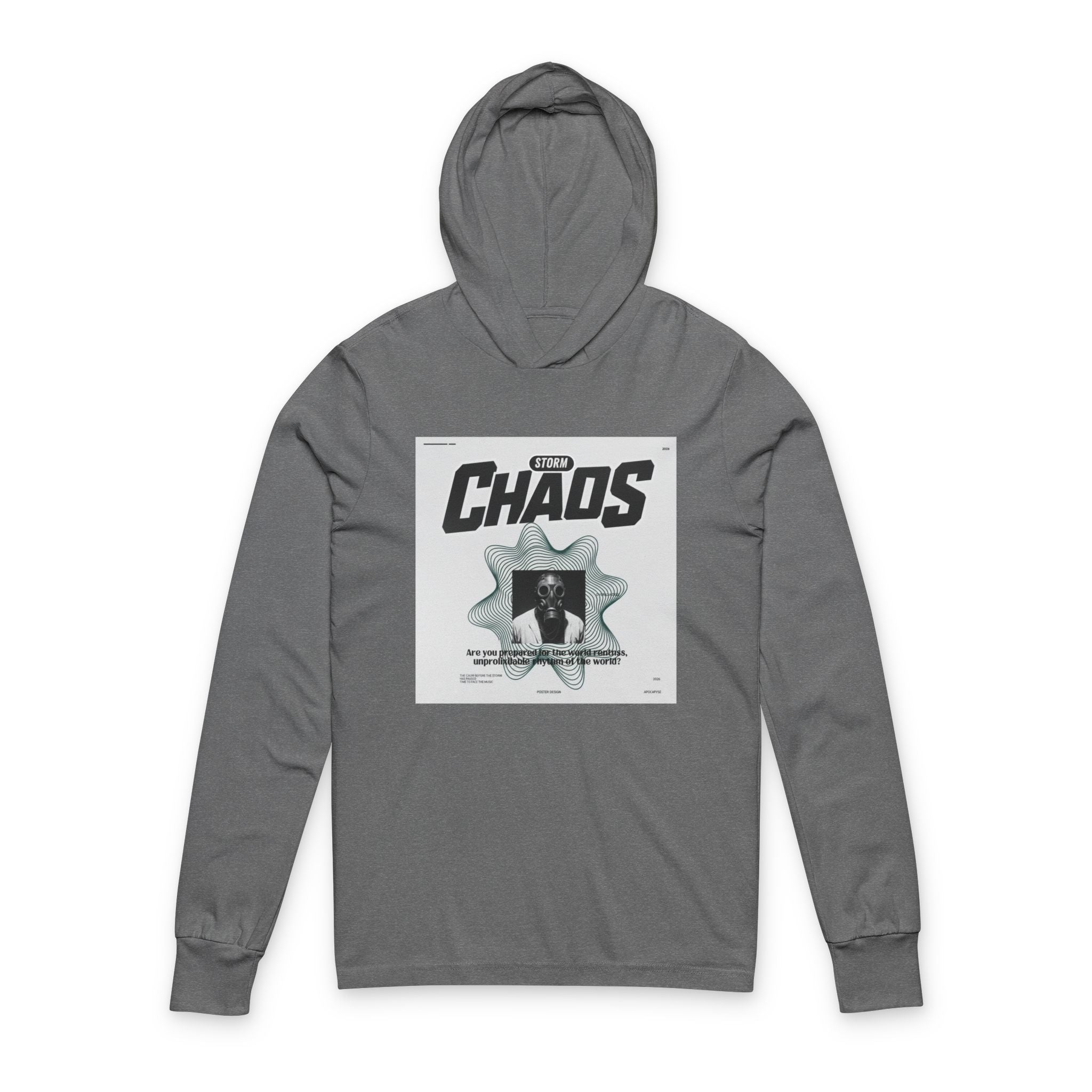Unisex Hooded Long Sleeve Tee 8