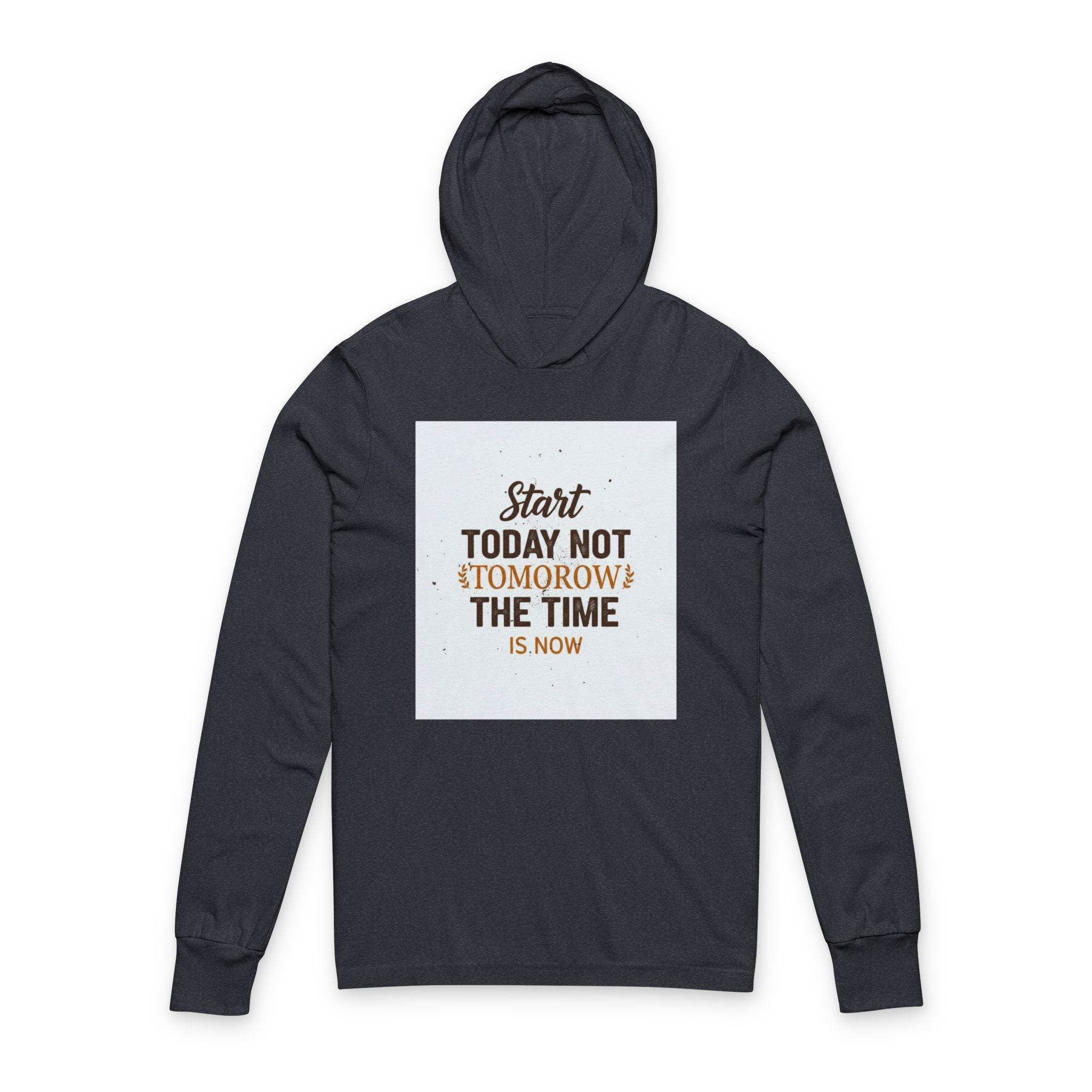 Unisex Hooded Long Sleeve Tee 3
