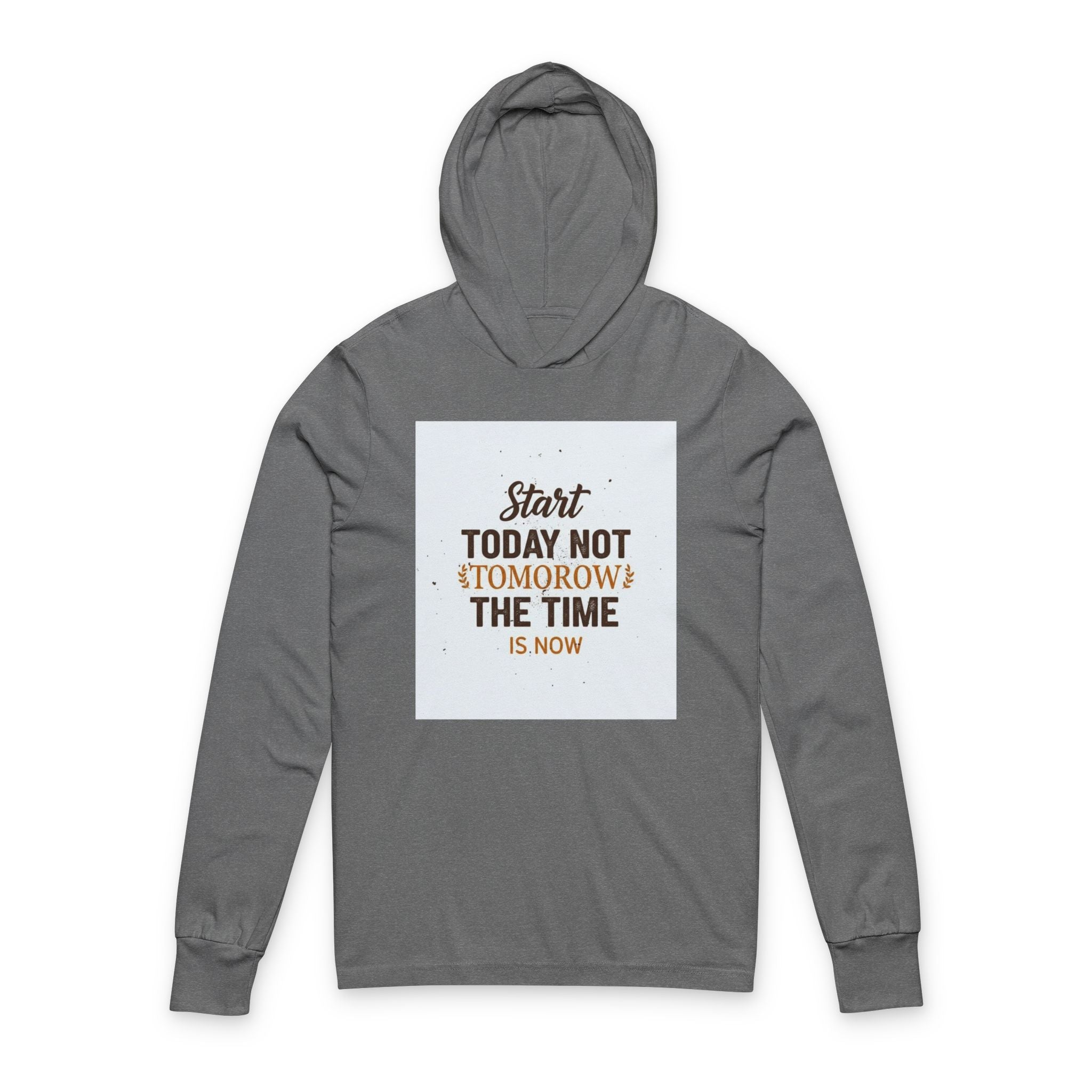 Unisex Hooded Long Sleeve Tee 3