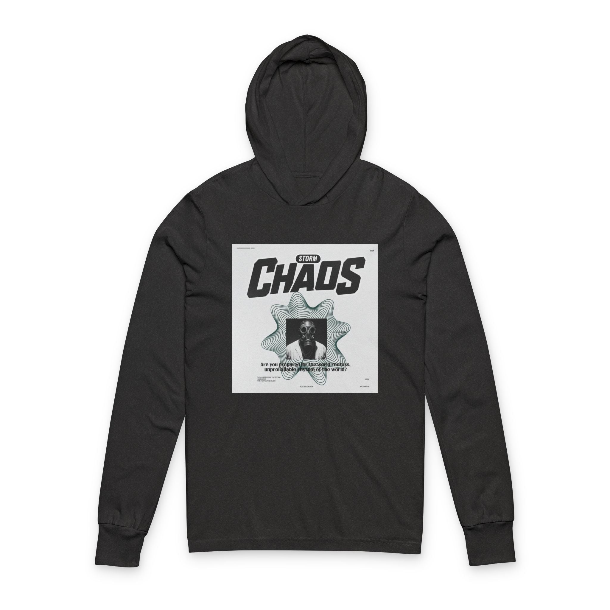 Unisex Hooded Long Sleeve Tee 8