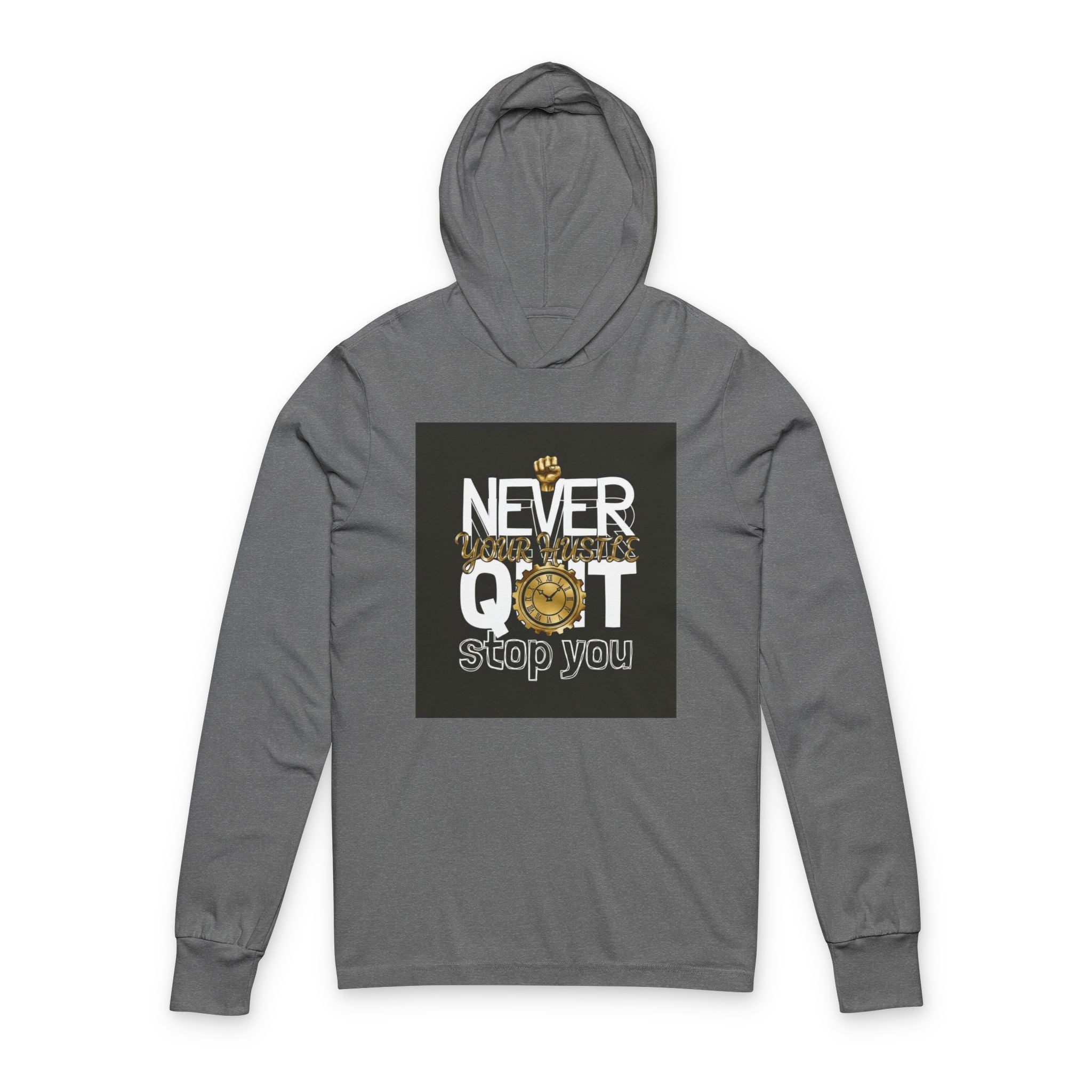 Unisex Hooded Long Sleeve Tee