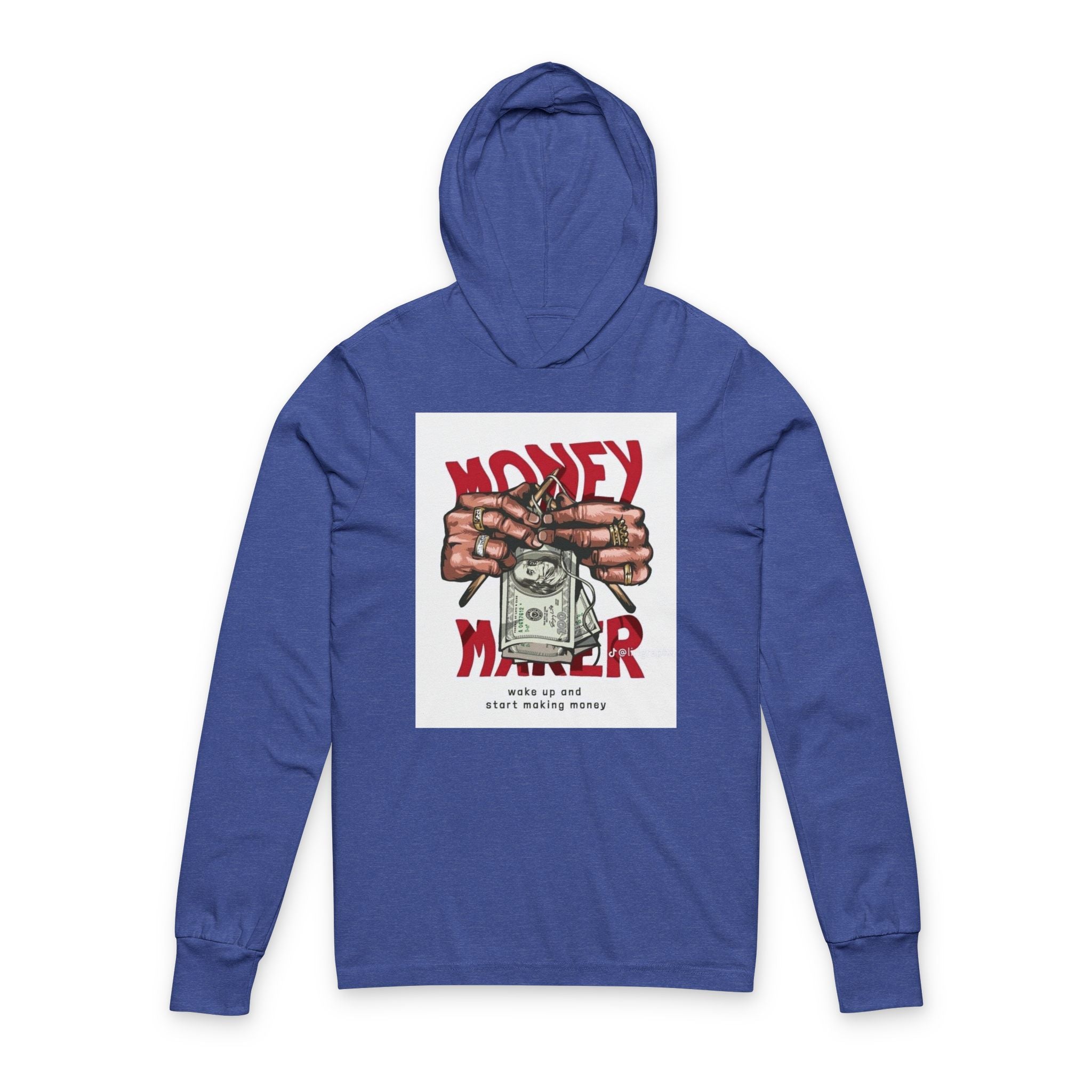 Unisex Hooded Long Sleeve Tee 10