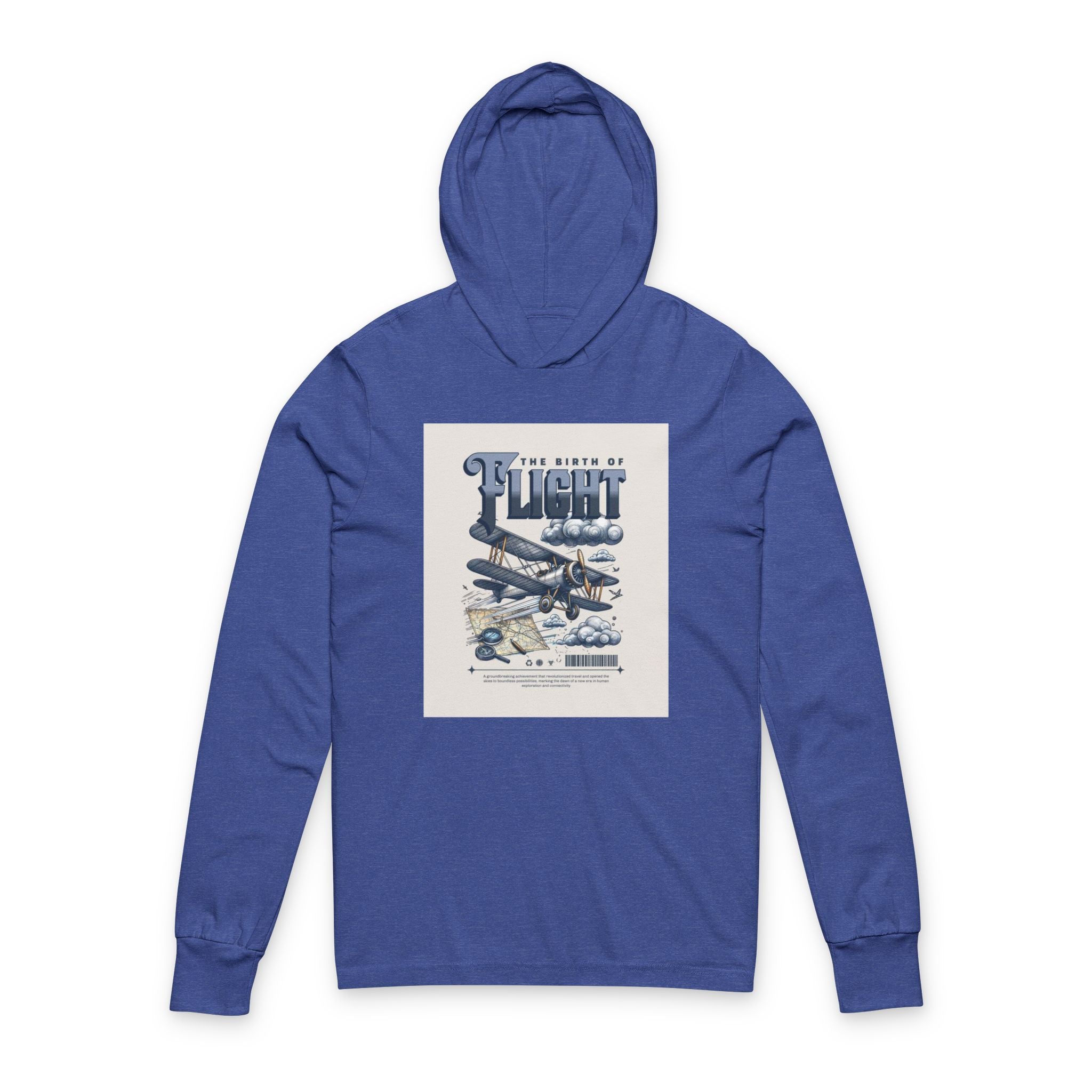 Unisex Hooded Long Sleeve Tee 18