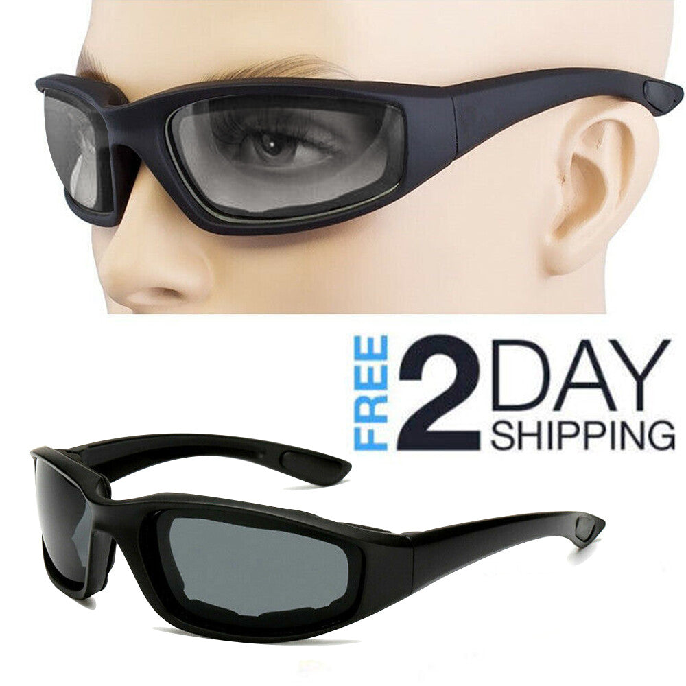Chopper Cycling Sunglasses | UV400 Windproof Gray Lens Sports Glasses for Men
