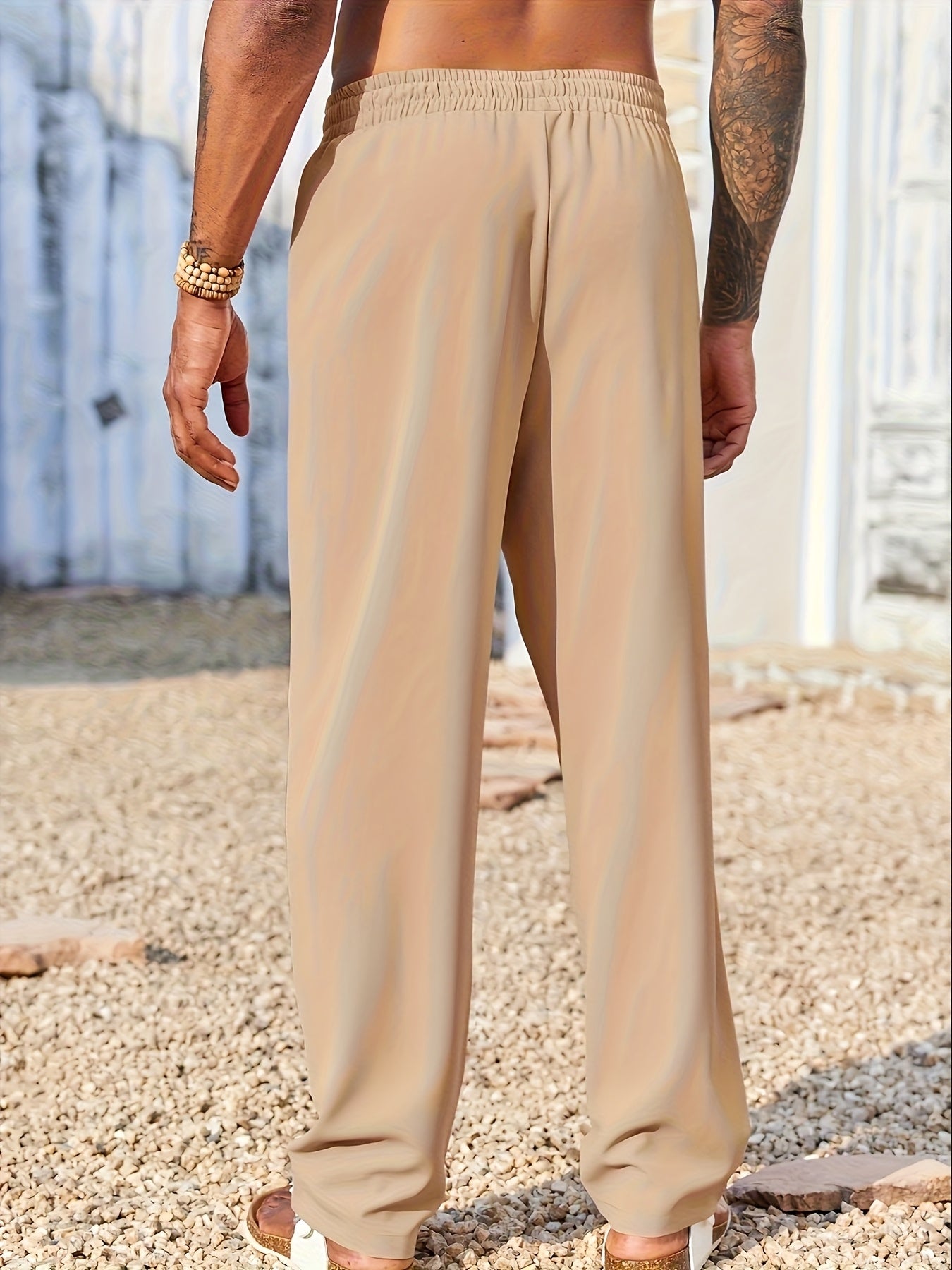 Men's Trendy Straight Leg Corduroy Casual Pants | Anti-Wrinkle 9-Inch Cropped Trousers