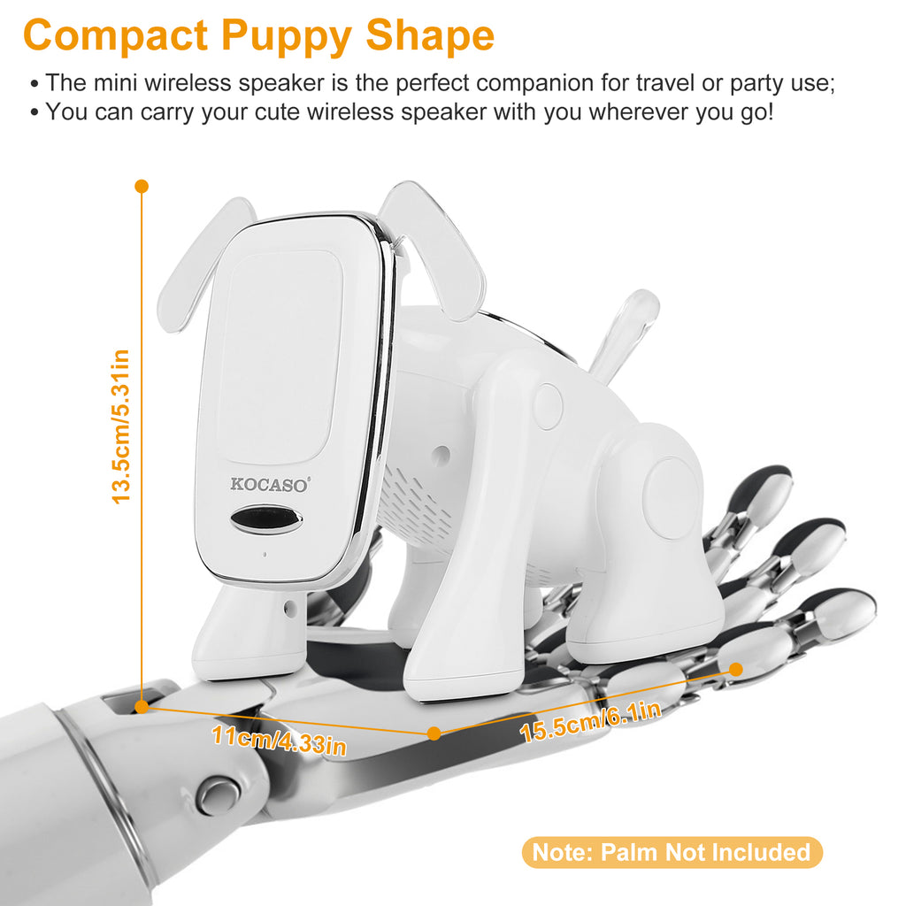 Puppy Dog Wireless Speaker | Portable Mini Cute Animal Speaker