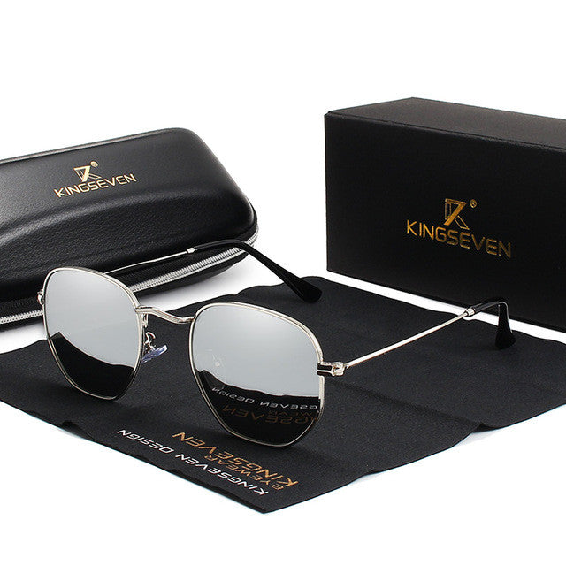 Classic Retro Sunglasses for Men | Timeless Vintage Eyewear Silver 0 2140682487182_b451767a-b8f3-456f-a268-da2327141c38 FIOLKA BOUTIQUE