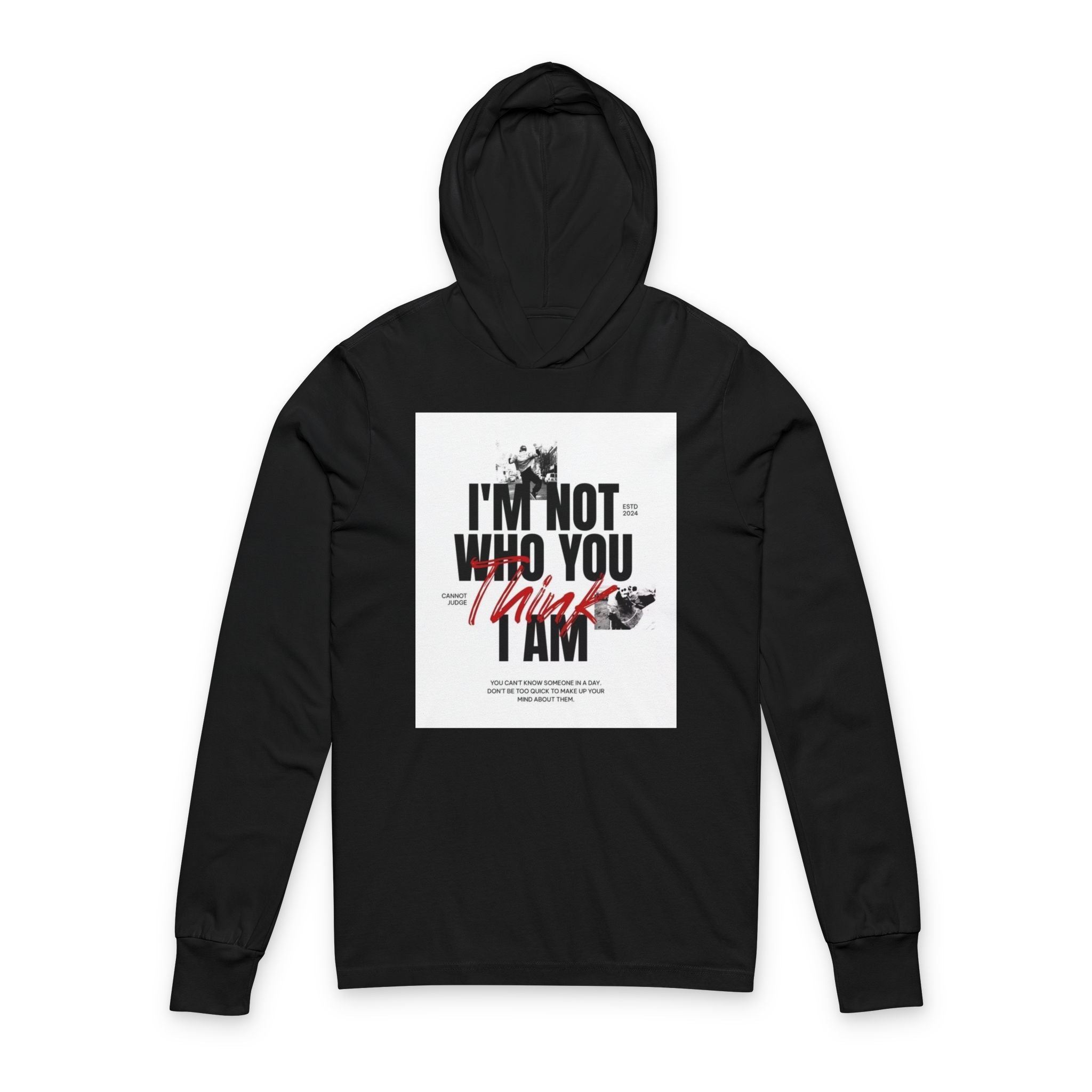 Unisex Hooded Long Sleeve Tee 12