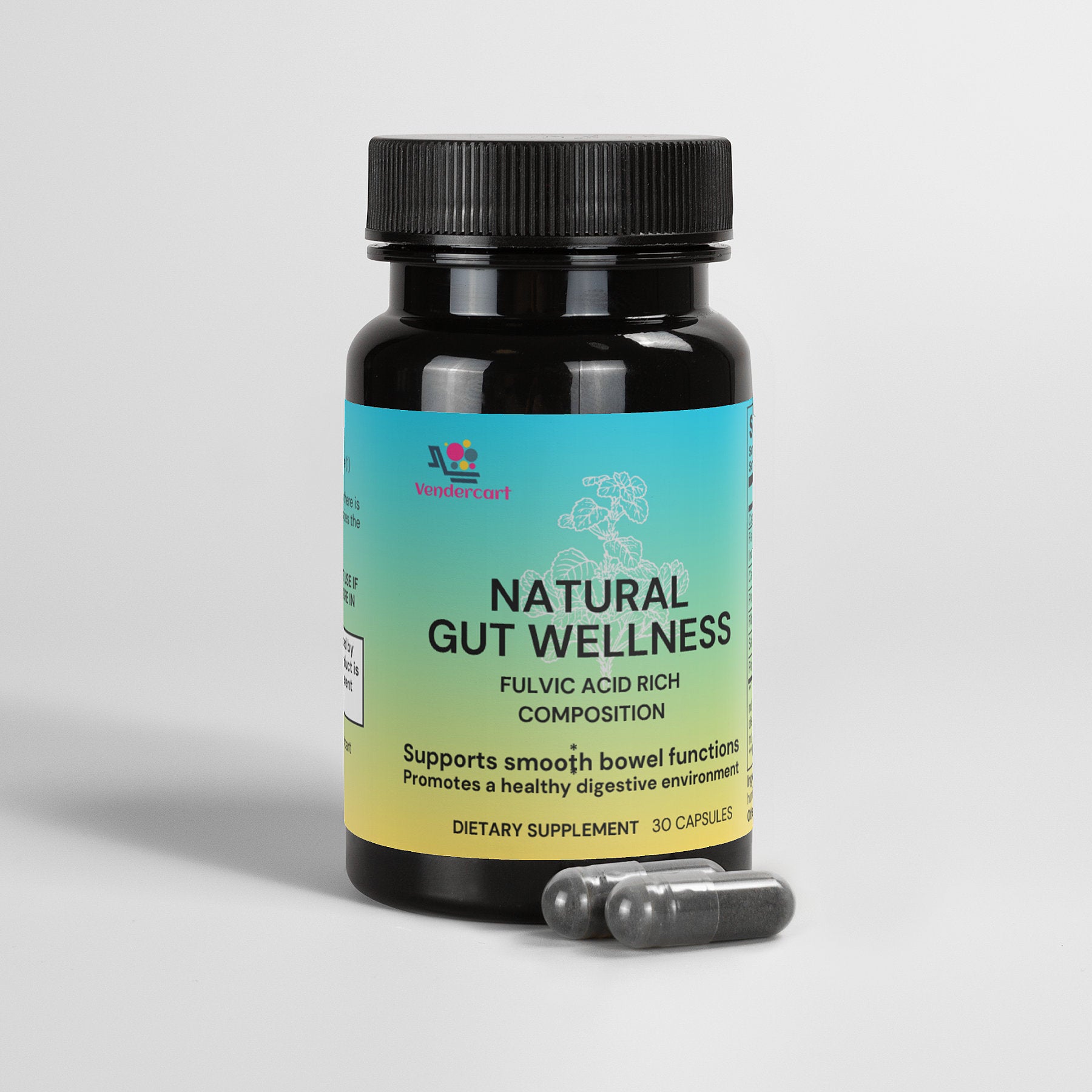 Natural Gut Wellness Capsules | Daily Digestive Health Supplement