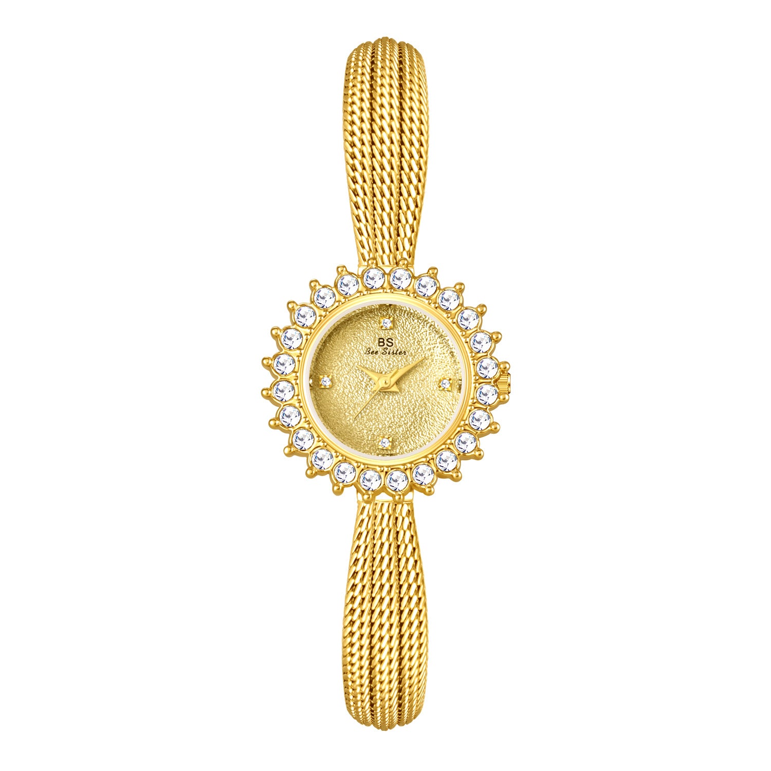 Light-luxury Sun-patterned Gesang Flower Watch An Elegant Timepiece