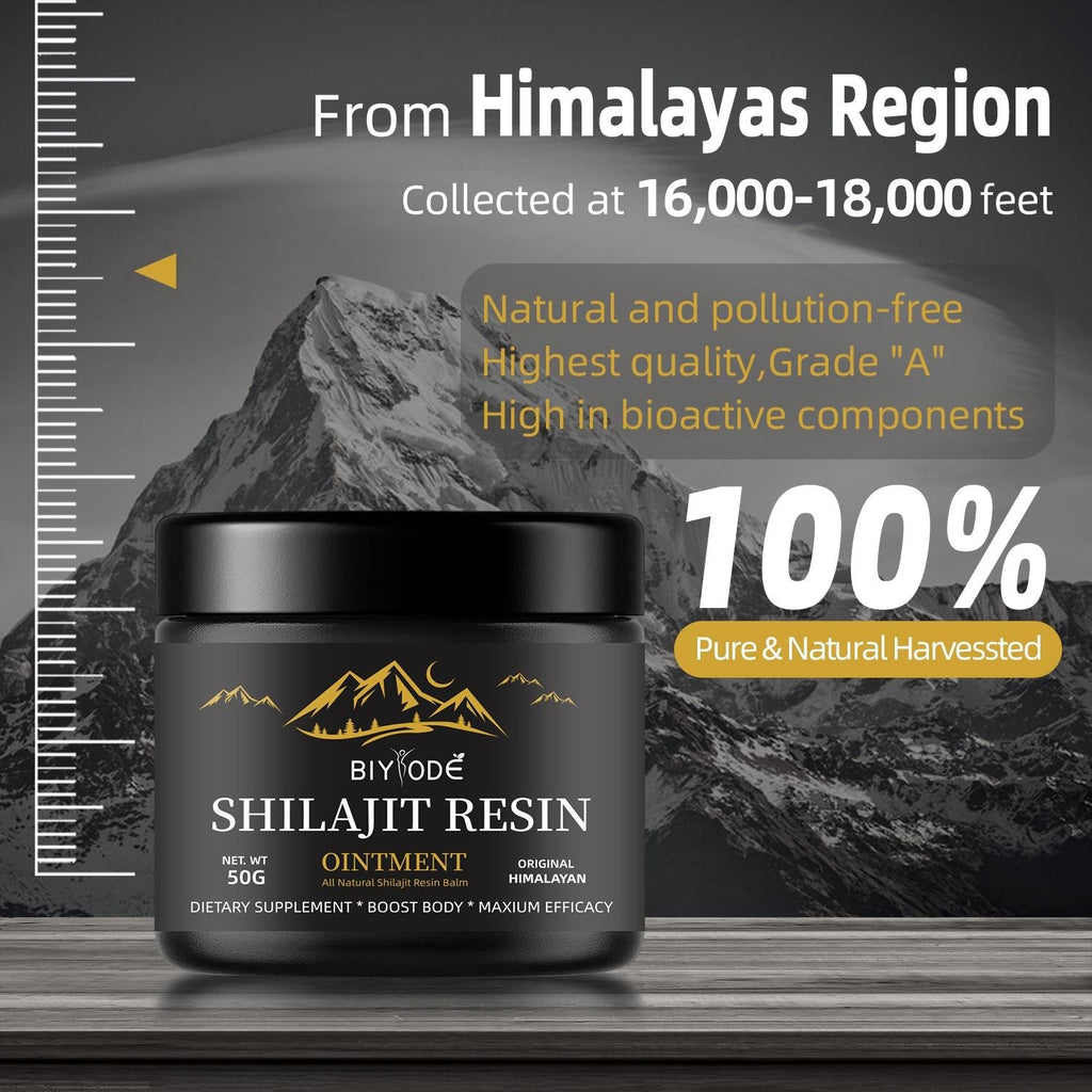 Pure Himalayan Shilajit Gummies | Ashwagandha & Gokshura Herbal Supplement 60 Chewables