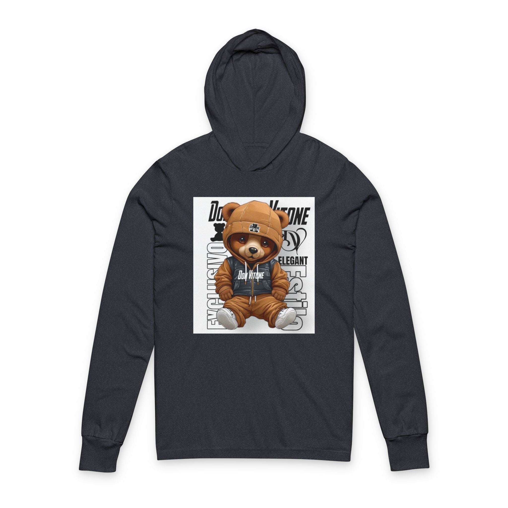 Unisex Hooded Long Sleeve Tee 14