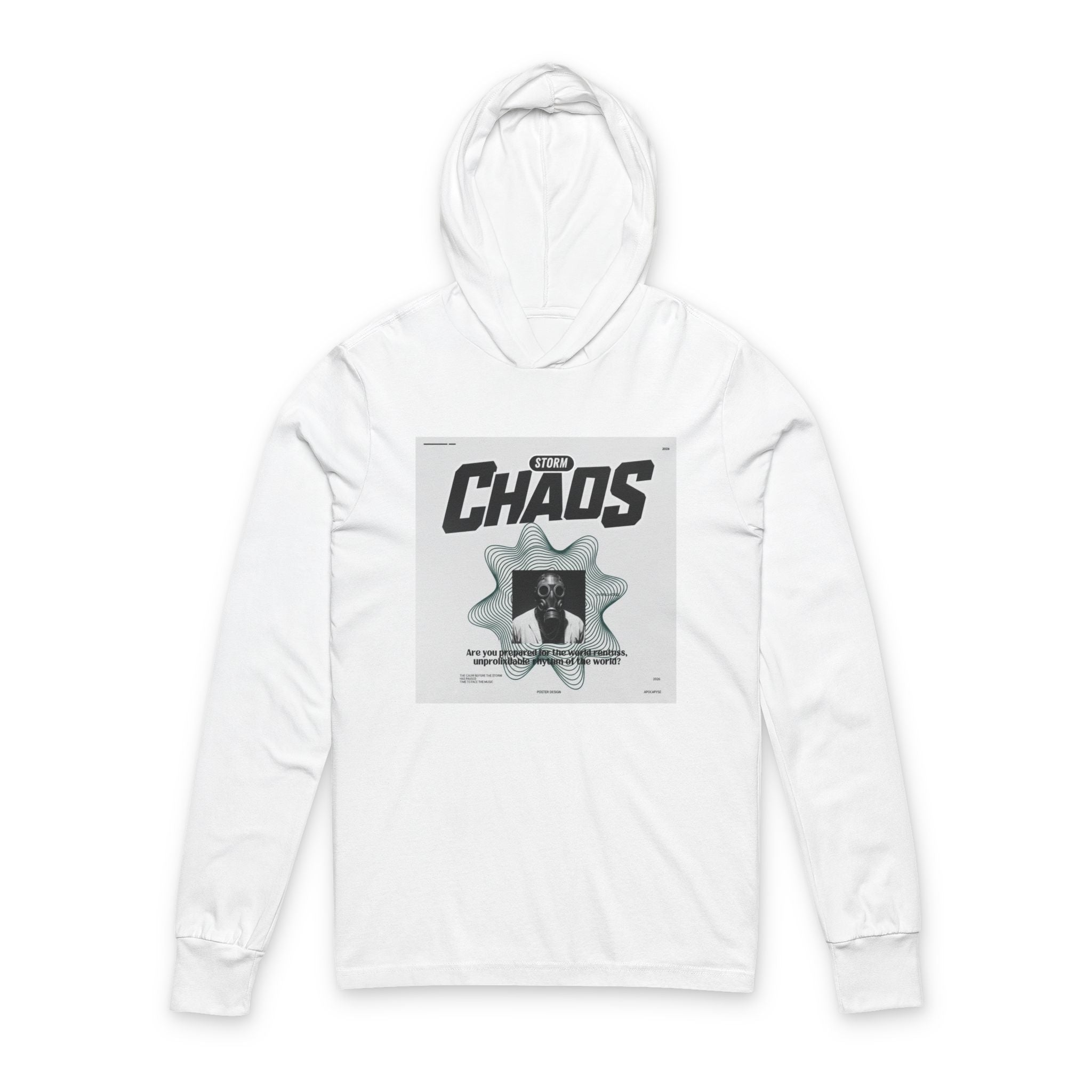 Unisex Hooded Long Sleeve Tee 8