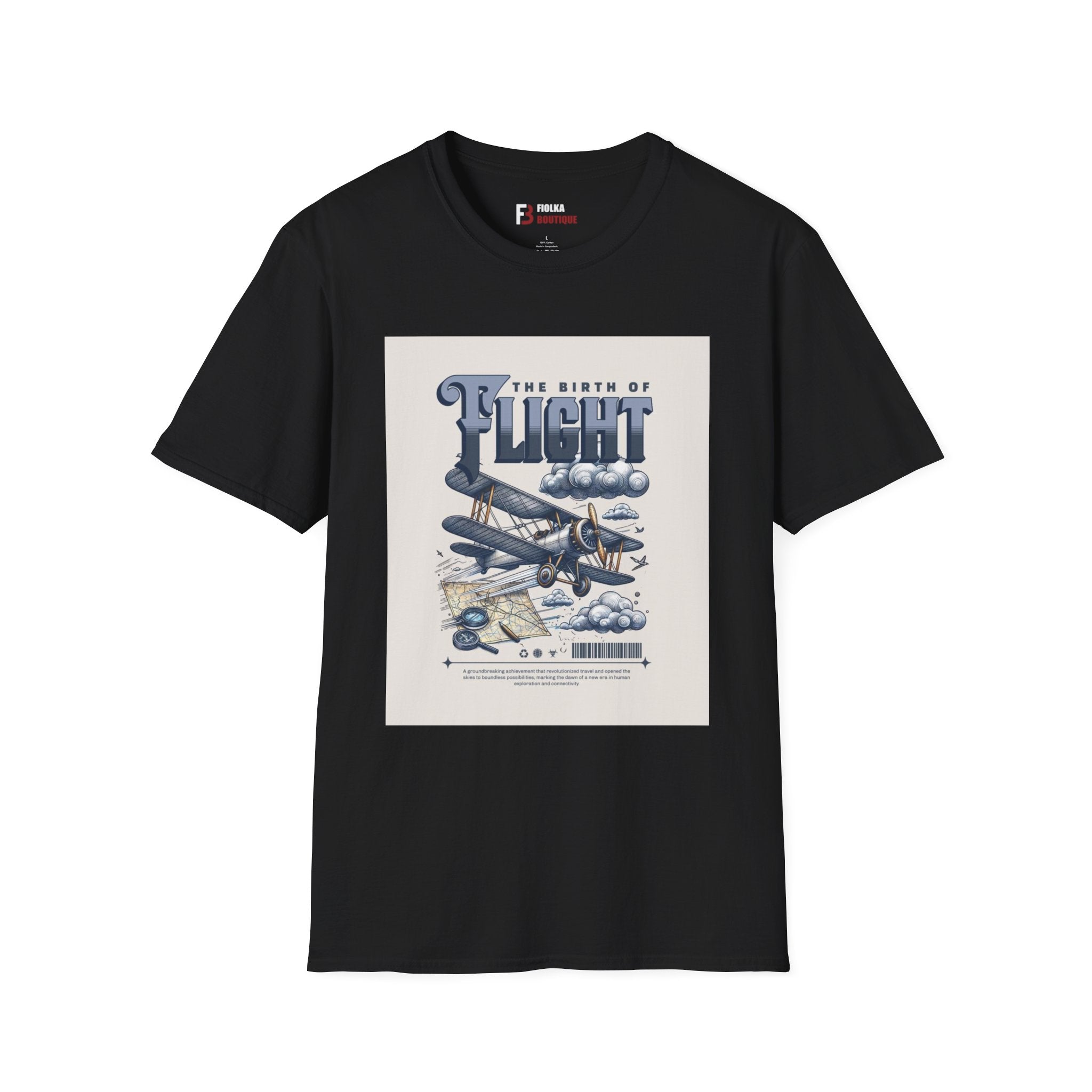 Unisex Softstyle T-Shirt 18 Black T-Shirt 3645806537686807429_2048 Printify