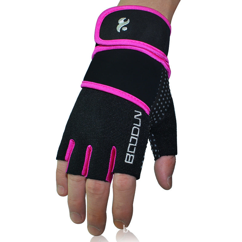 Wrist Guard Weight Lifting Fitness Gloves | Non-Slip Gym Equipment Hand Protection