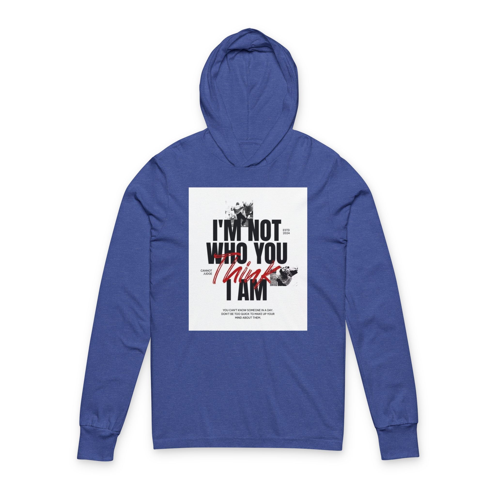 Unisex Hooded Long Sleeve Tee 12