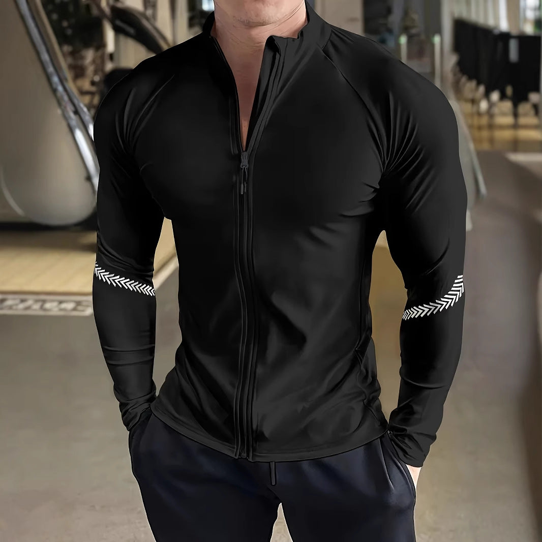 Mens Ultra Breathable UV Protective Long-sleeve Jacket