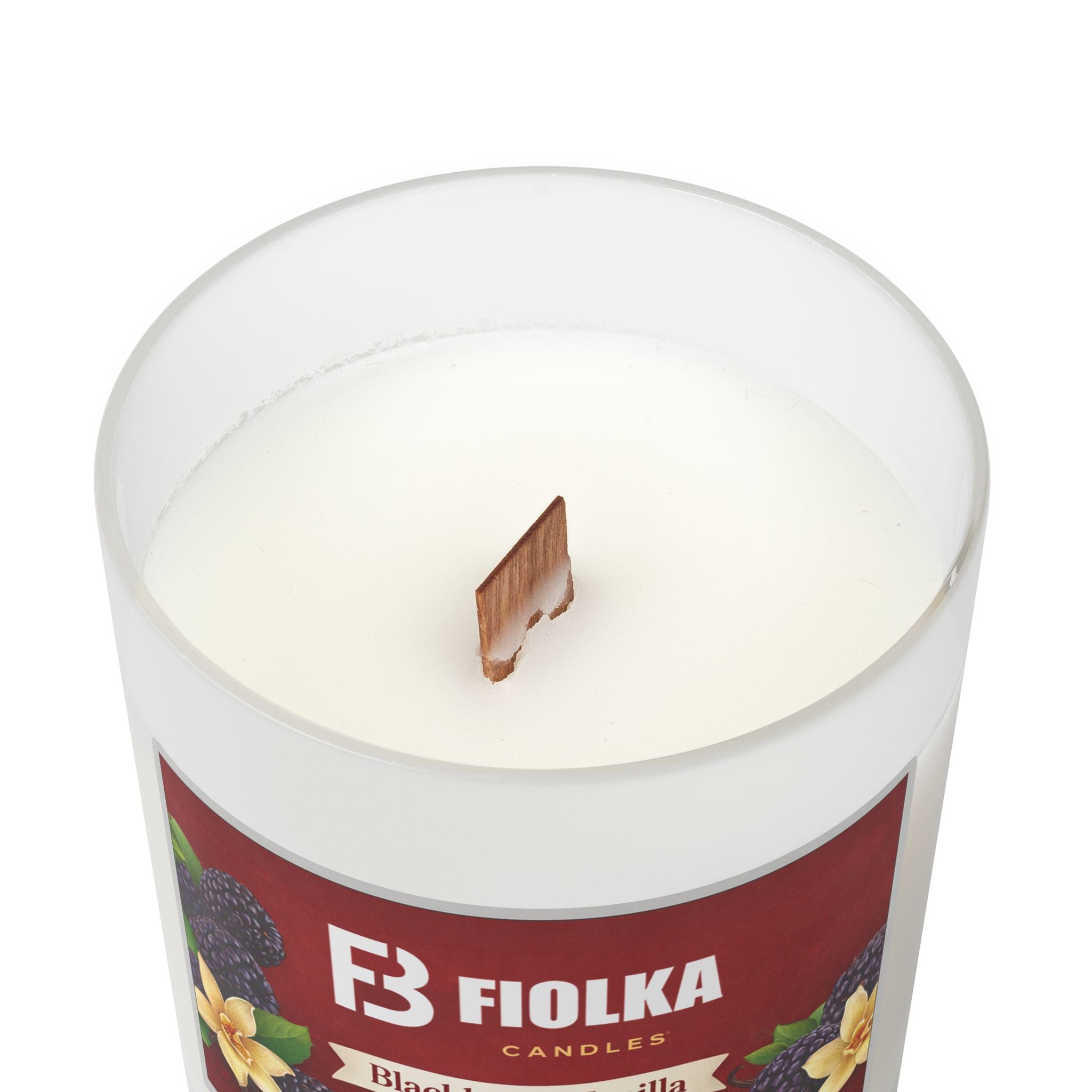 Frosted Glass Candle, 11oz
